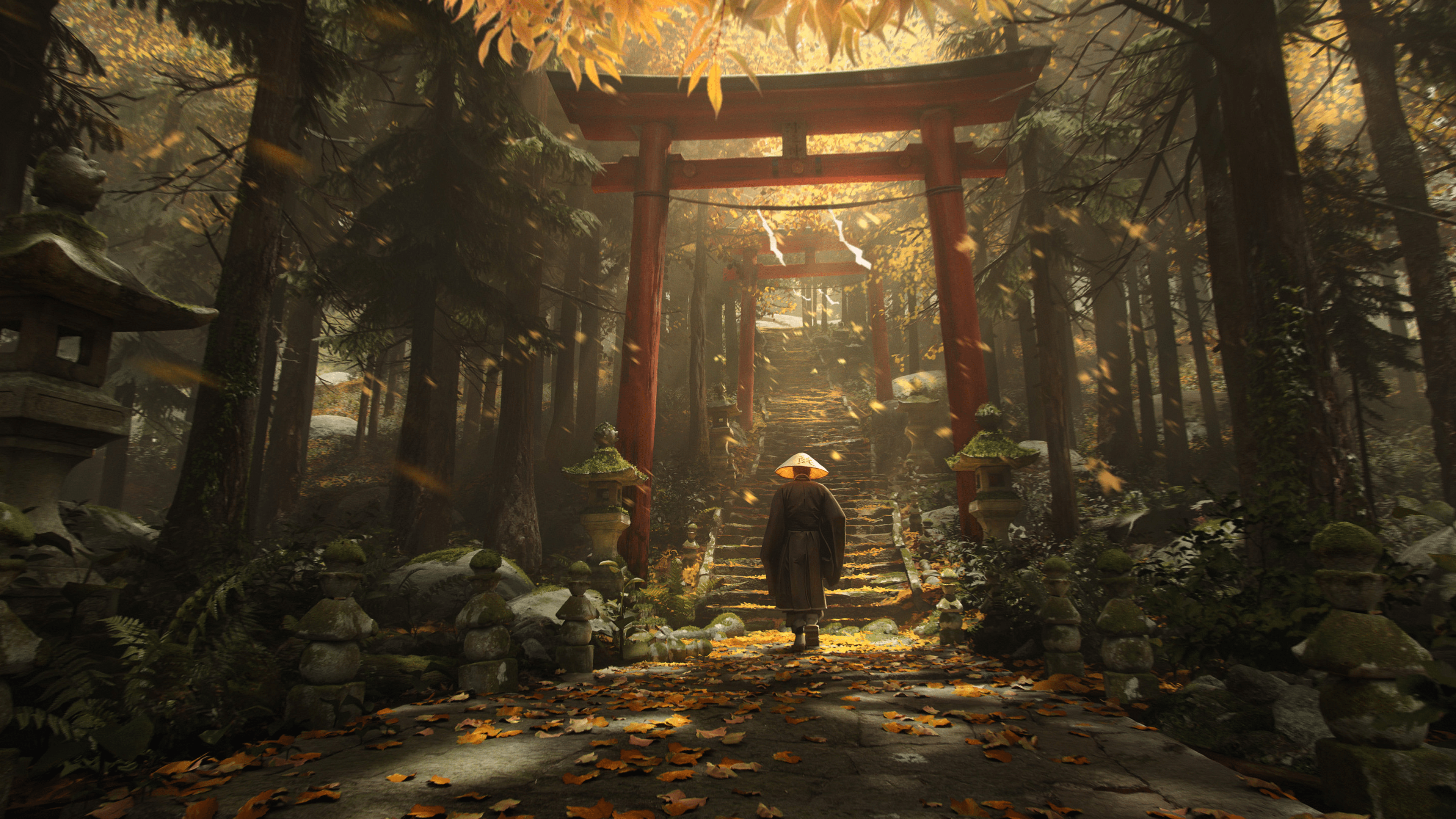 3840x2160 Japanese Tori Gate [3840x2160] (simple animation for wallpaper engine on my profile)