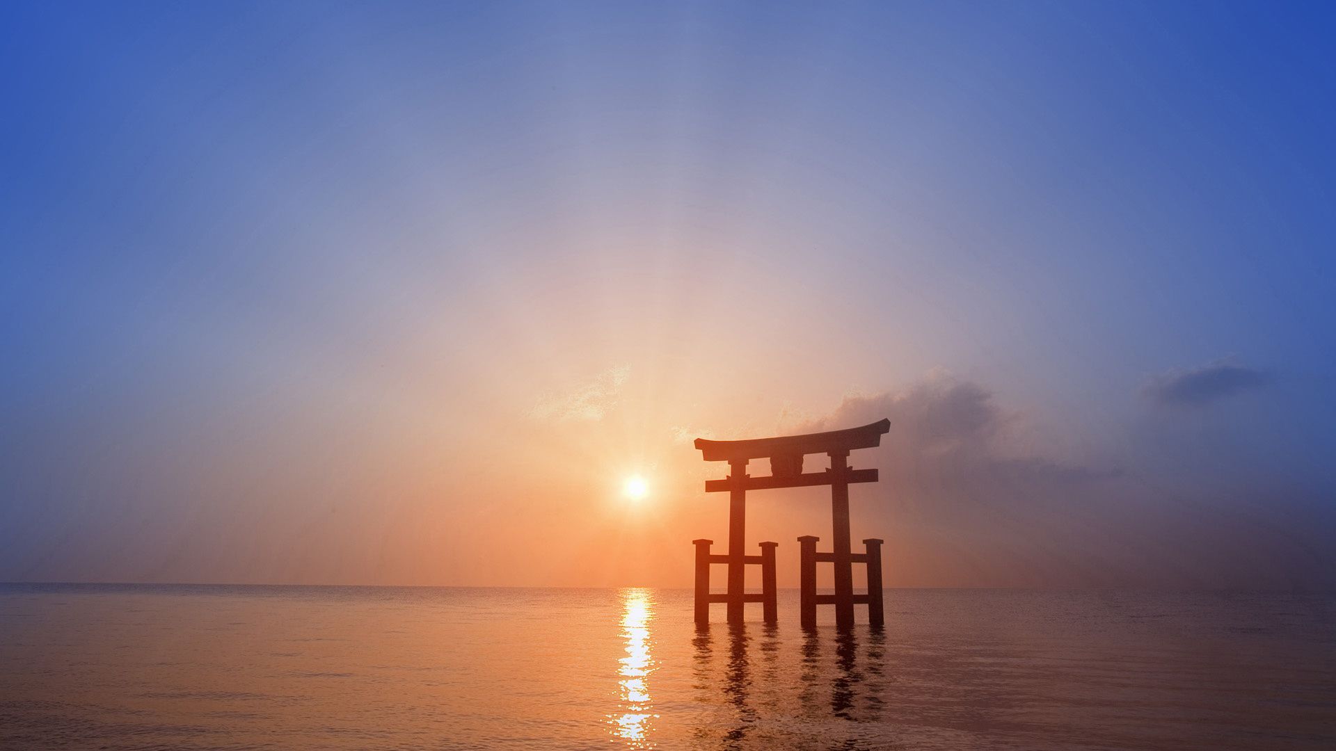 1920x1080 Japan Sea Wallpaper