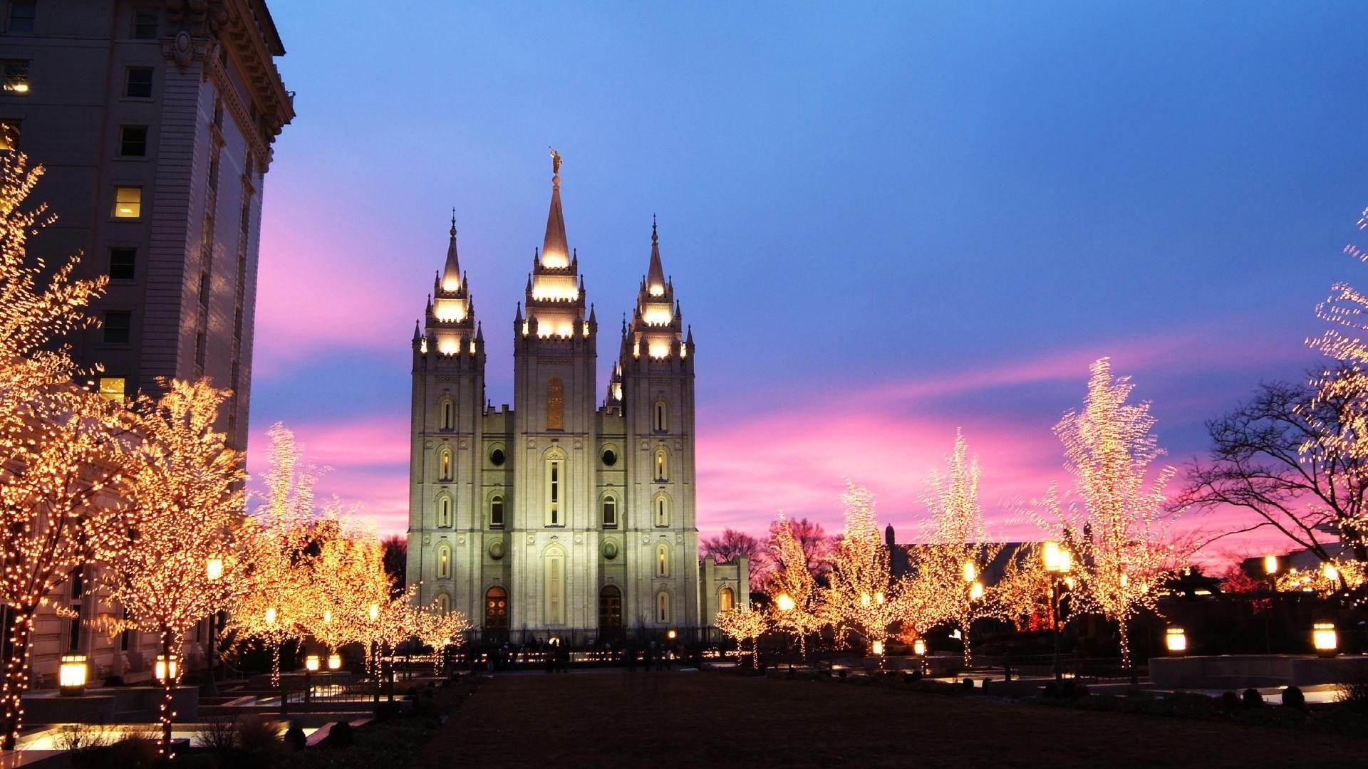 1920x1080 Picture USA Tower Salt Lake City Cities Famous buildings