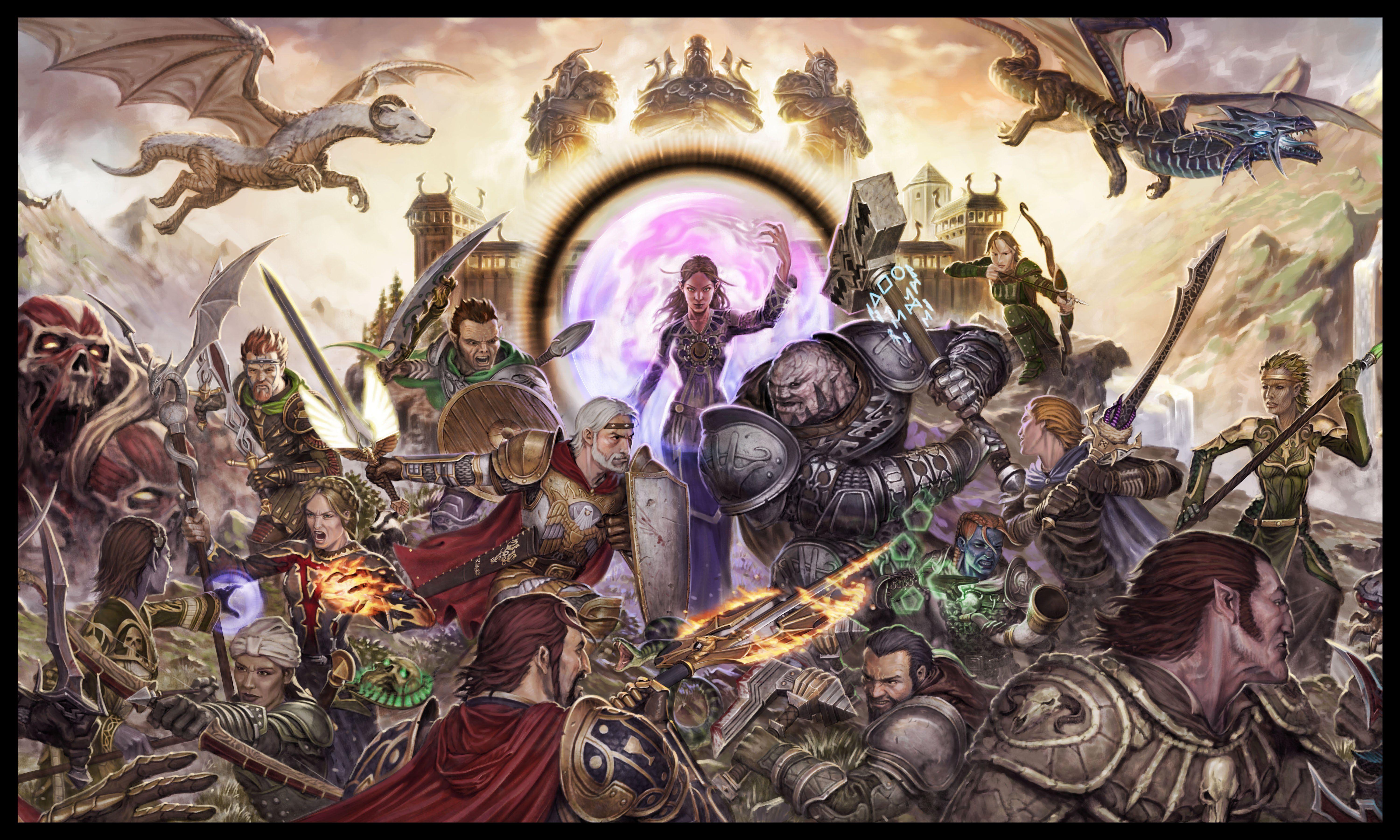 6000x3600 Camelot Wallpaper. Camelot Wheel