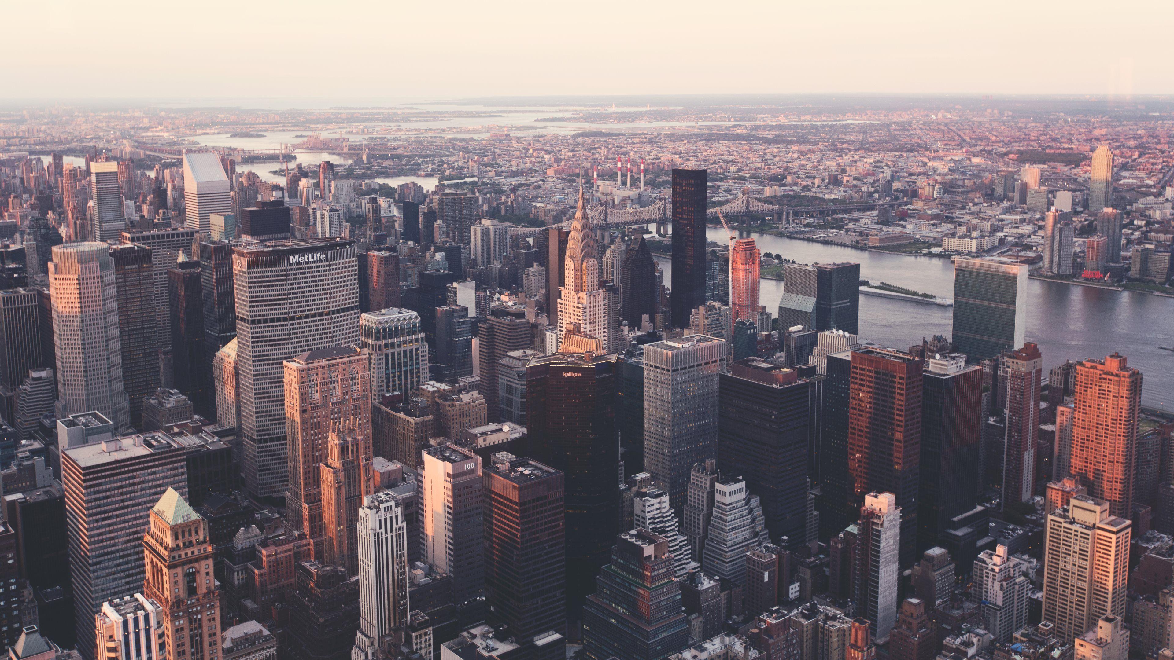 3840x2160 Iconic View Of The New York City Wallpaper New