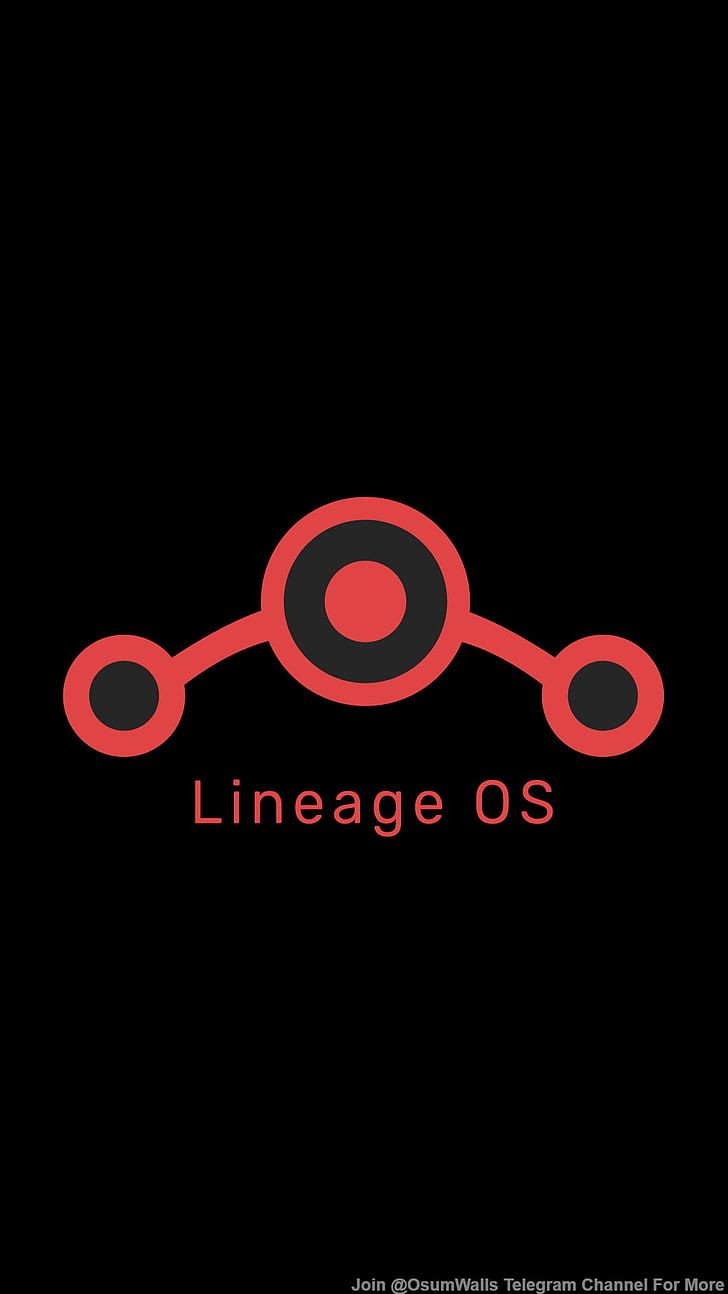 728x1294 HD wallpaper: Lineage OS, Android (operating system), simple background, minimalism
