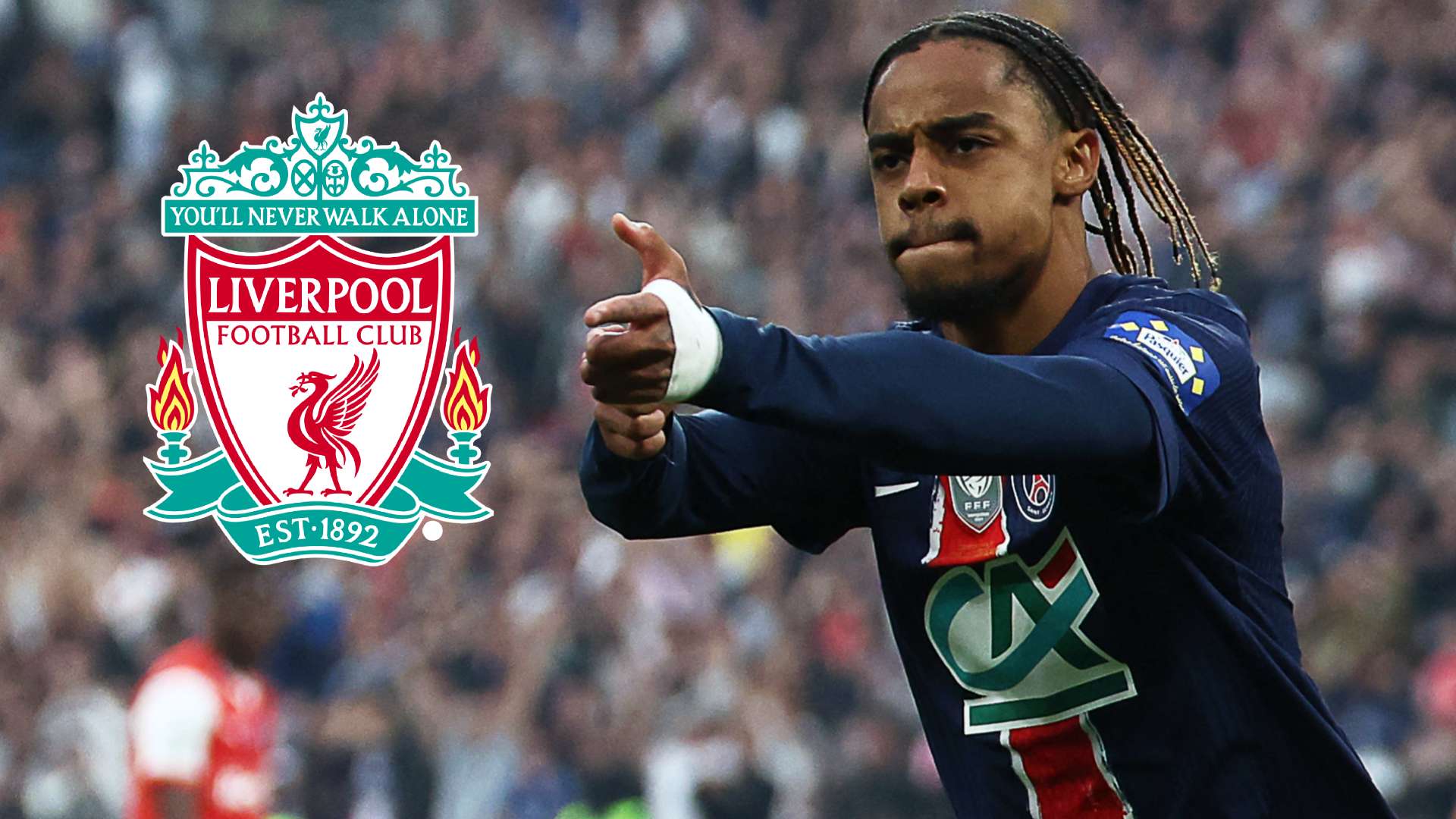 1920x1080 Liverpool targeting mammoth Bradley Barcola bid after Florian Wirtz move as Premier League champions risk taking summer transfer spending past £300m. Goal.com US