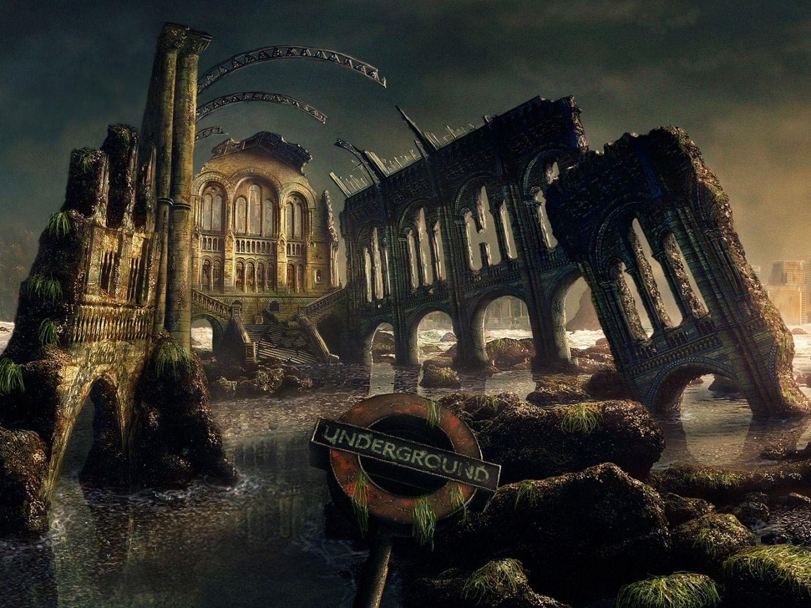 1600x1200 3D Fantasy Places Wallpaper and Abstract Wallpaper