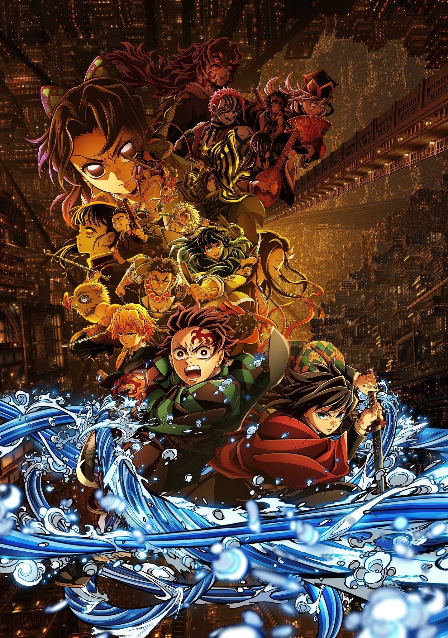 1438x2048 Demon Slayer on X: DEMON SLAYER INFINITY CASTLE HD WALLPAPER / X