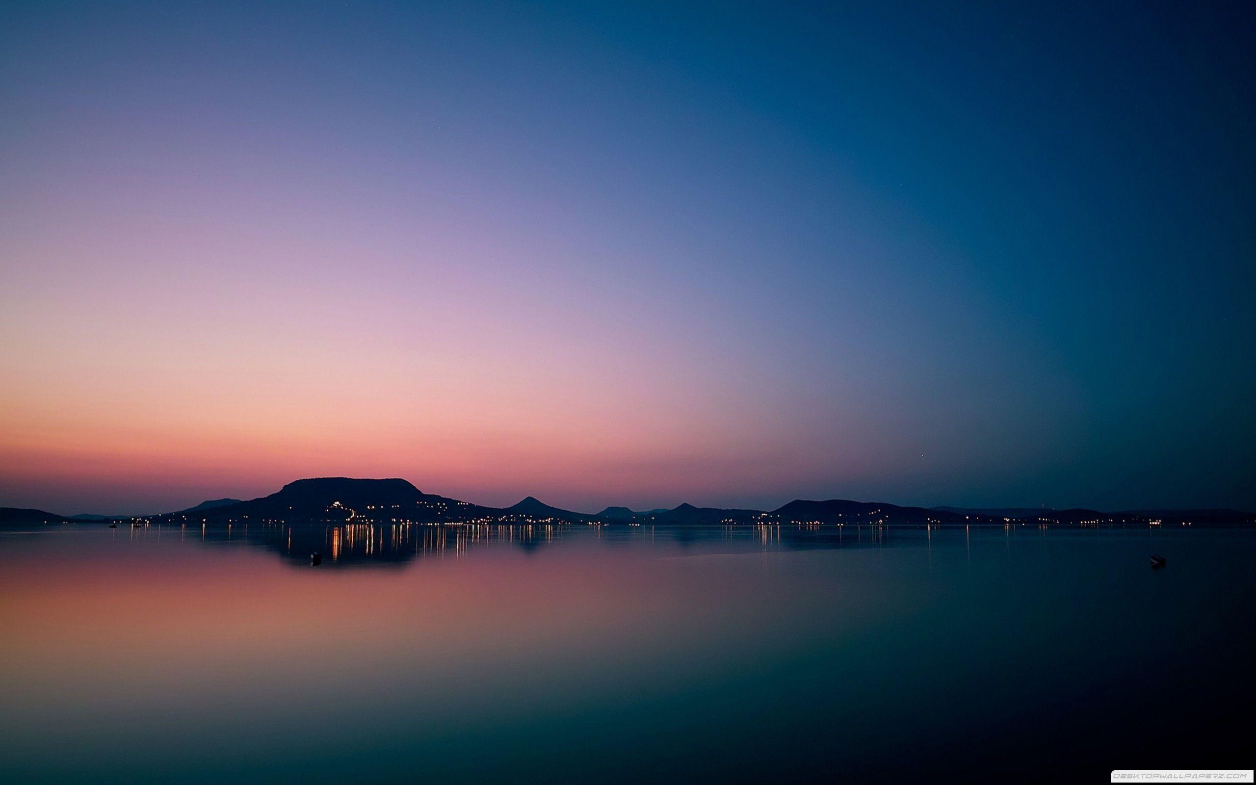 2560x1600 Balaton, Magyarország. Sunrise background, Sunset wallpaper
