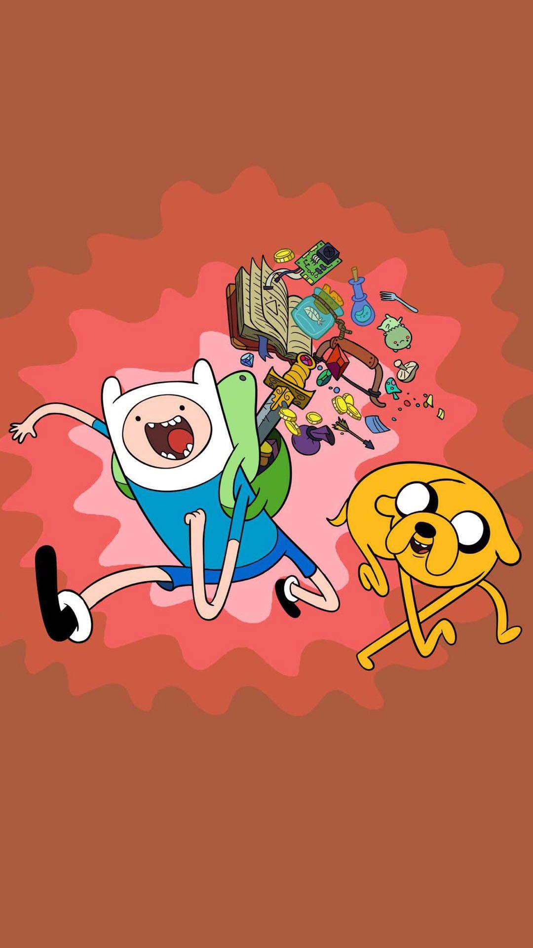 1080x1920 Adventure Time Wallpaper