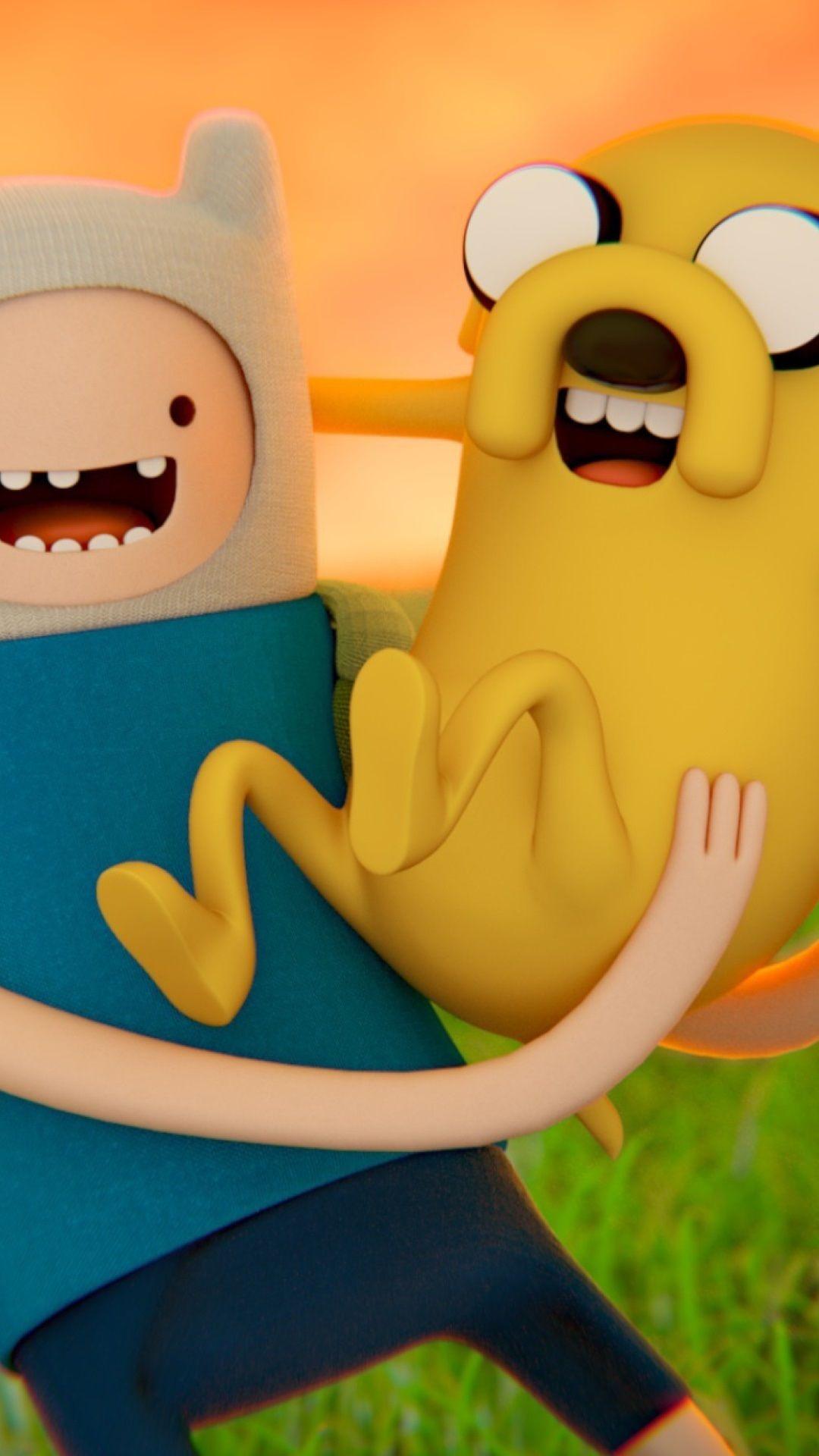 1080x1920 Adventure Time HD iPhone Wallpaper, HD