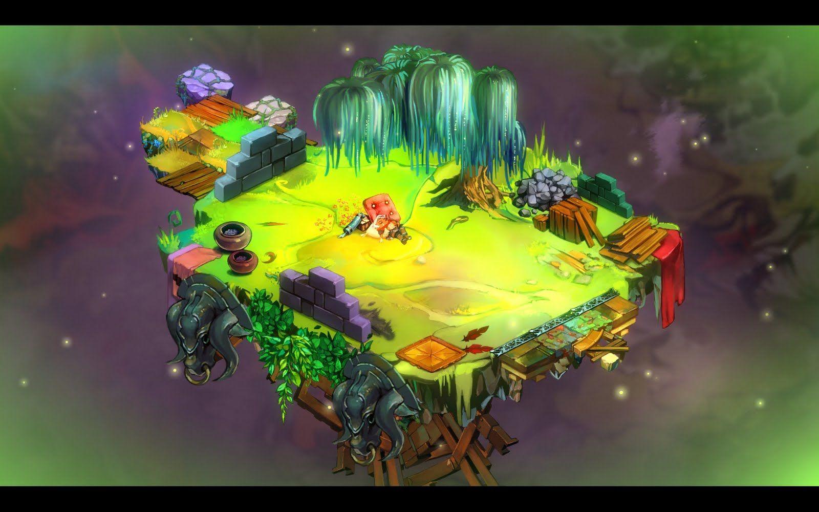 1600x1000 The Nocturnal Rambler: Bastion Wallpaper