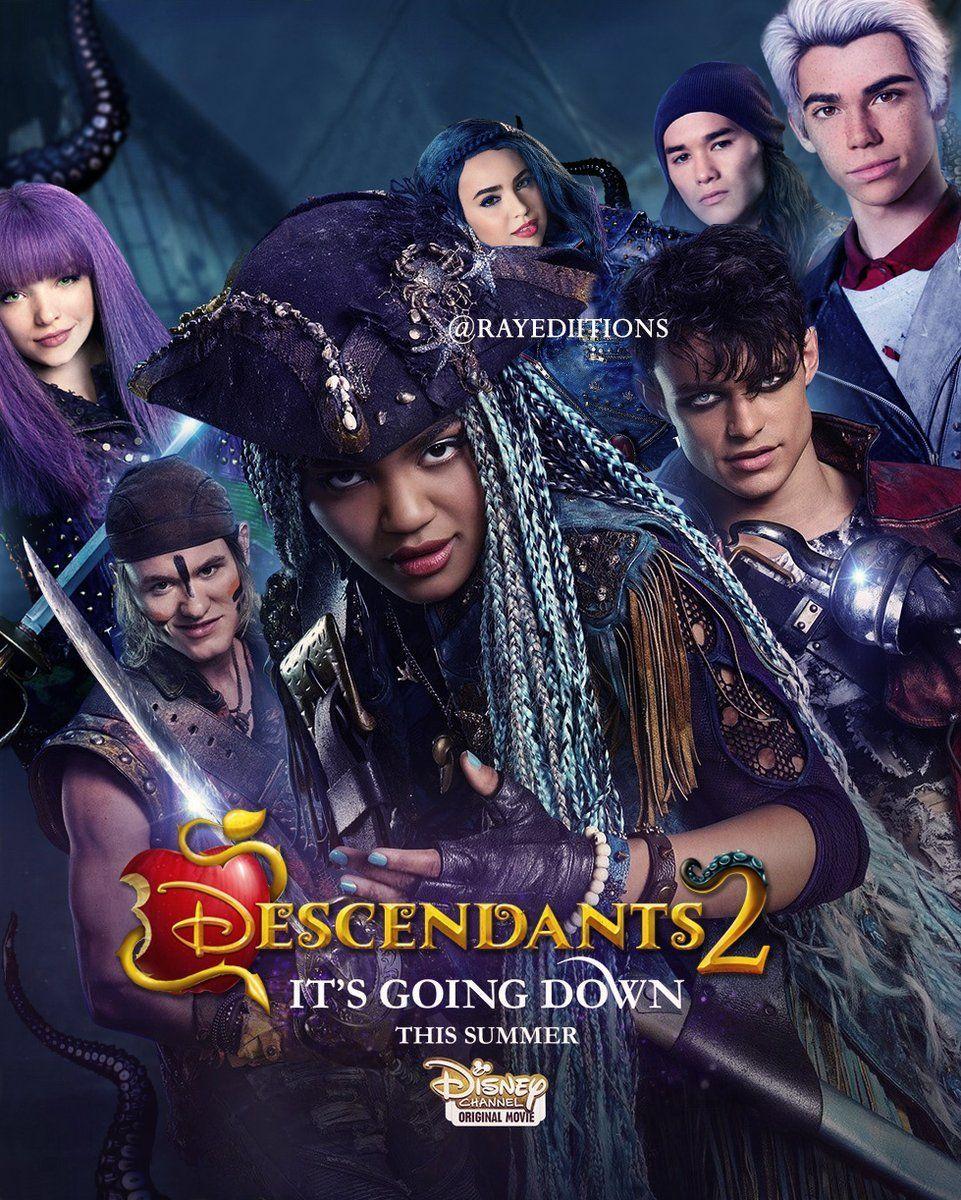 961x1200 Descendants 2 Wallpaper