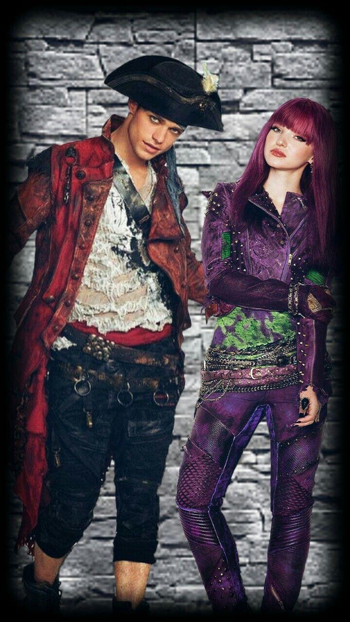 720x1280 Descendants 2 and Harry. Disney channel