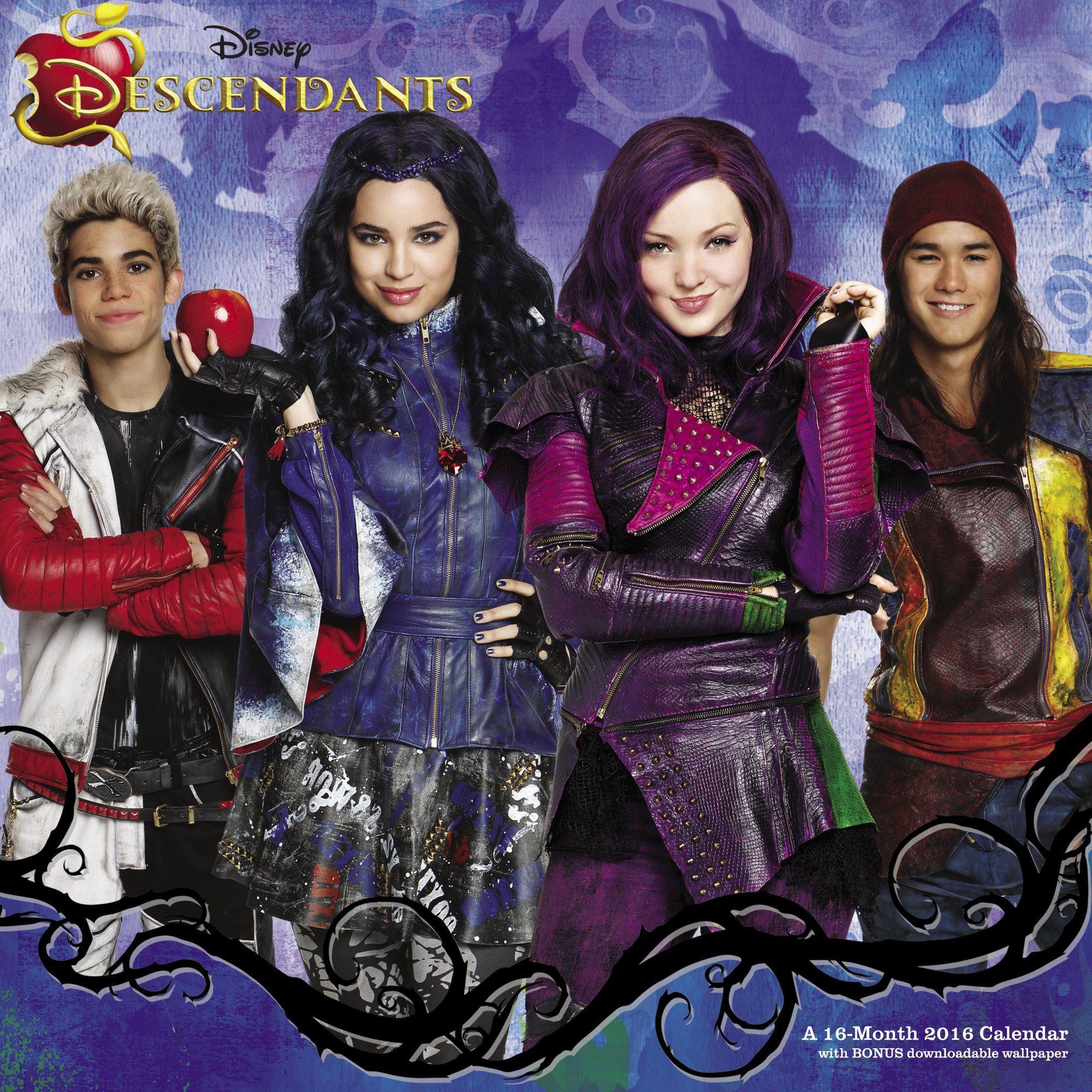 2000x2000 Descendants 2 characters flashcards on Tinycards
