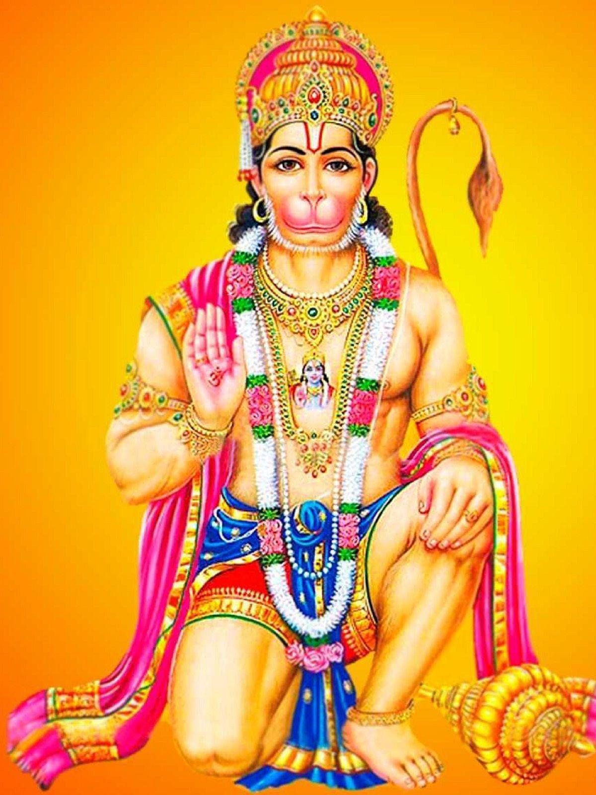 Hình nền Vị thần Hanuman - Top Những Hình Ảnh Đẹp