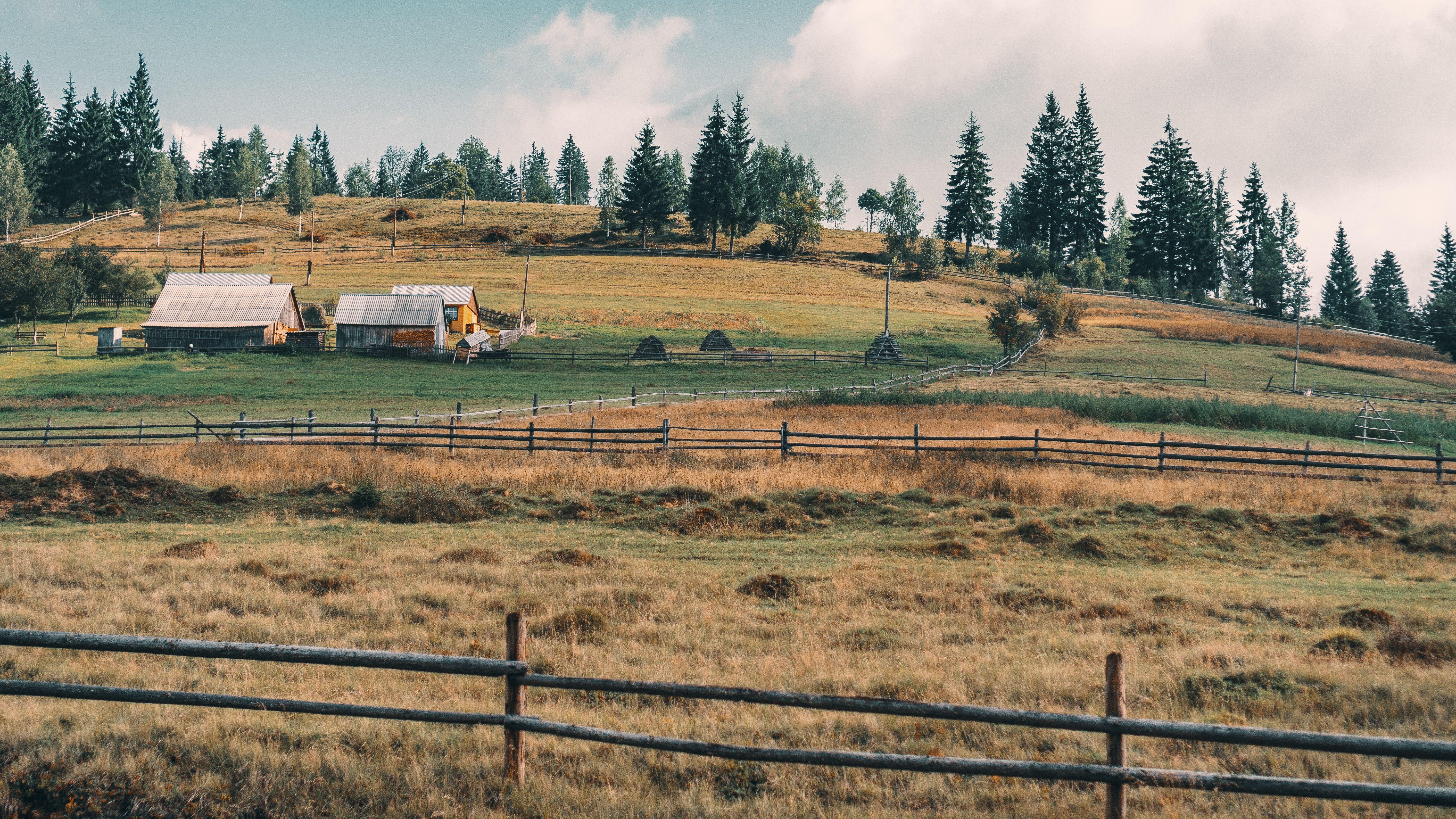 6000x3375 Countryside Wallpaper