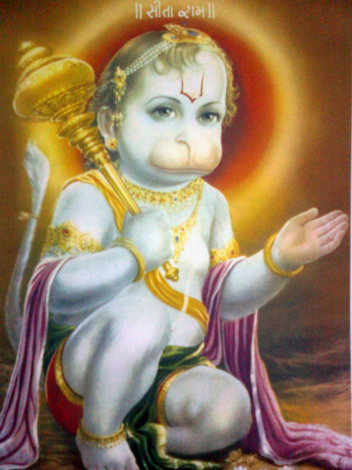 Best of Hanuman Ji Wallpapers -1200x1600 Baby Hanuman Wallpaper