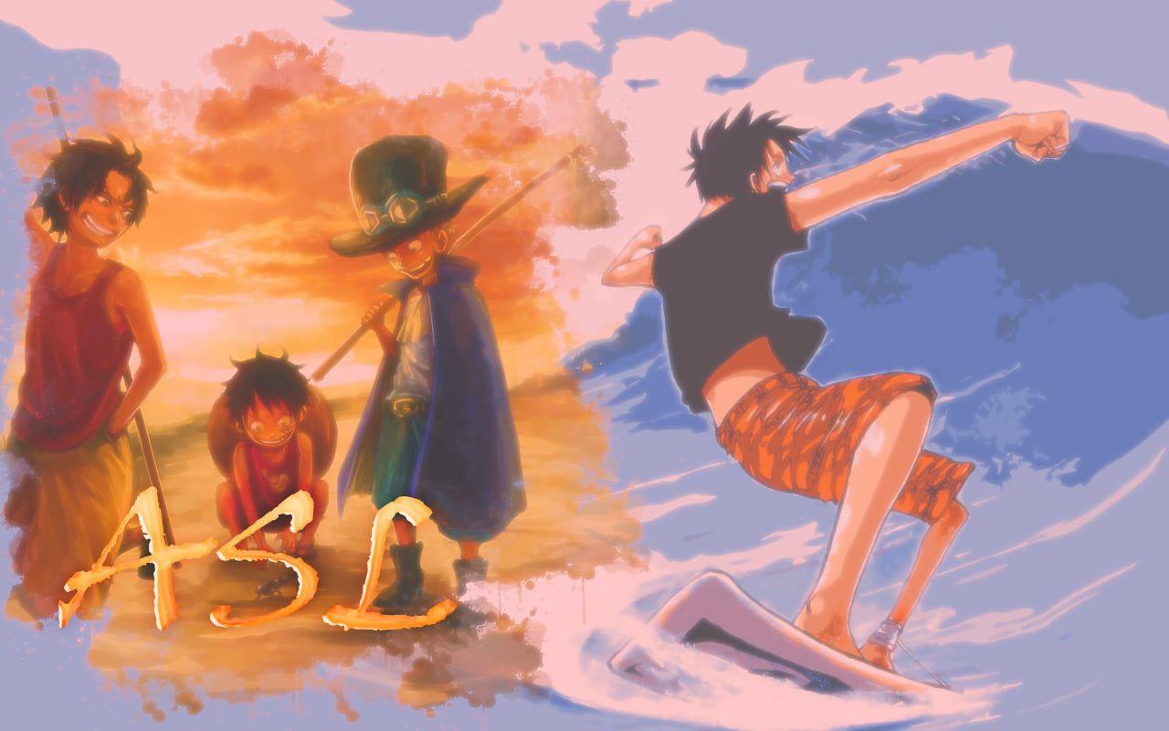 Ace and Luffy Wallpapers - Top Free Ace and Luffy Backgrounds ...