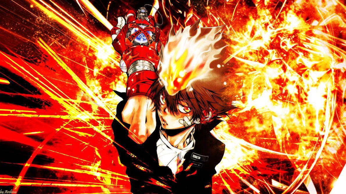 1191x670 Hitman Reborn Wallpaper