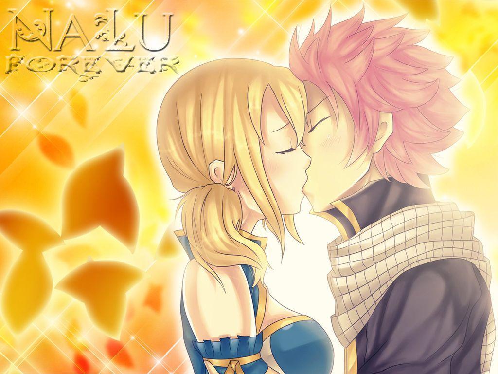 1024x768 Natsu And Lucy Wallpaper