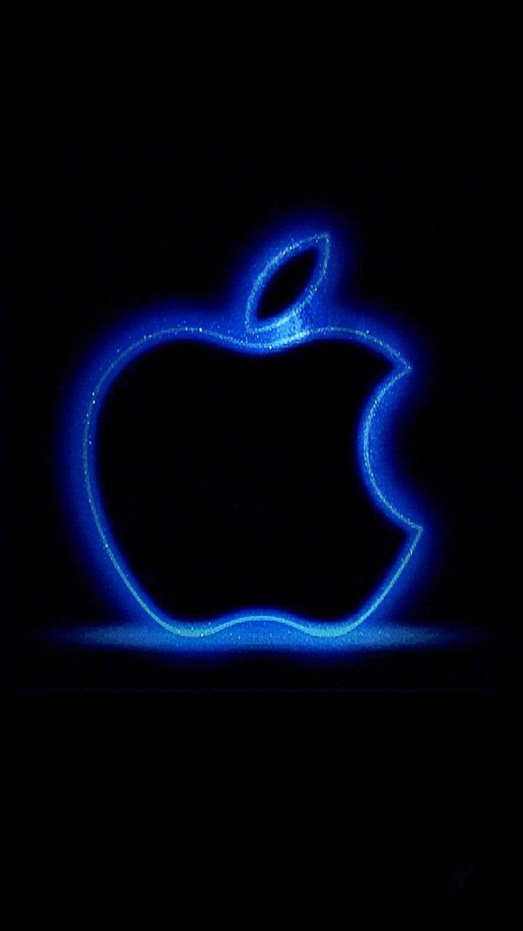 Neon Apple Logo Wallpapers - Top Free Neon Apple Logo Backgrounds