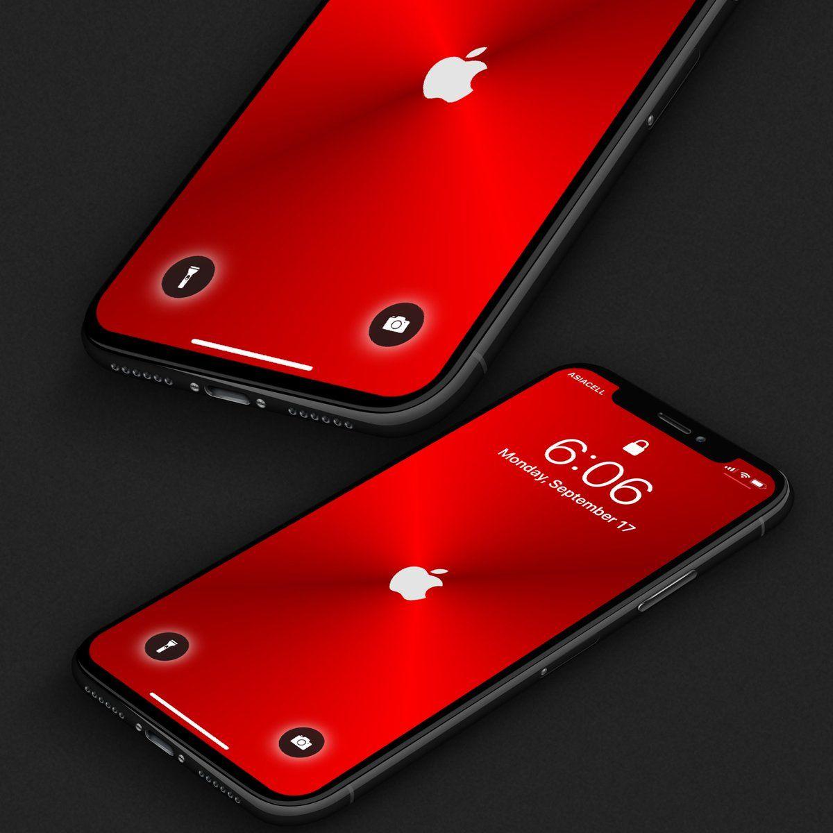 1200x1200 ᷄ ⁻̫ ‾᷅˵)  new red apple logo wallpaper available in mega #iphonex #wallpaper