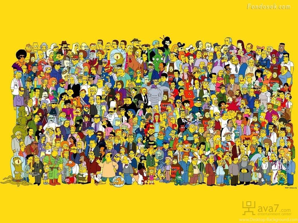 1024x768 Fullscreen Simpson Wallpaper Phone, HD Wallpaper