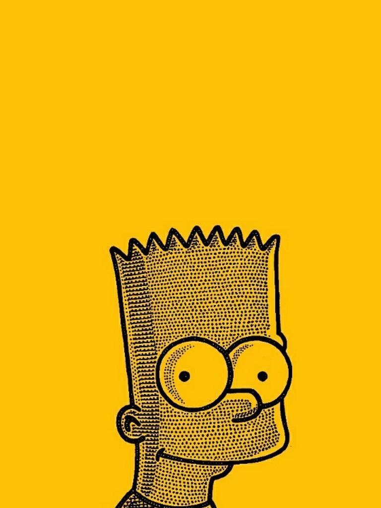 768x1024 Bart Simpson Wallpaper for Android
