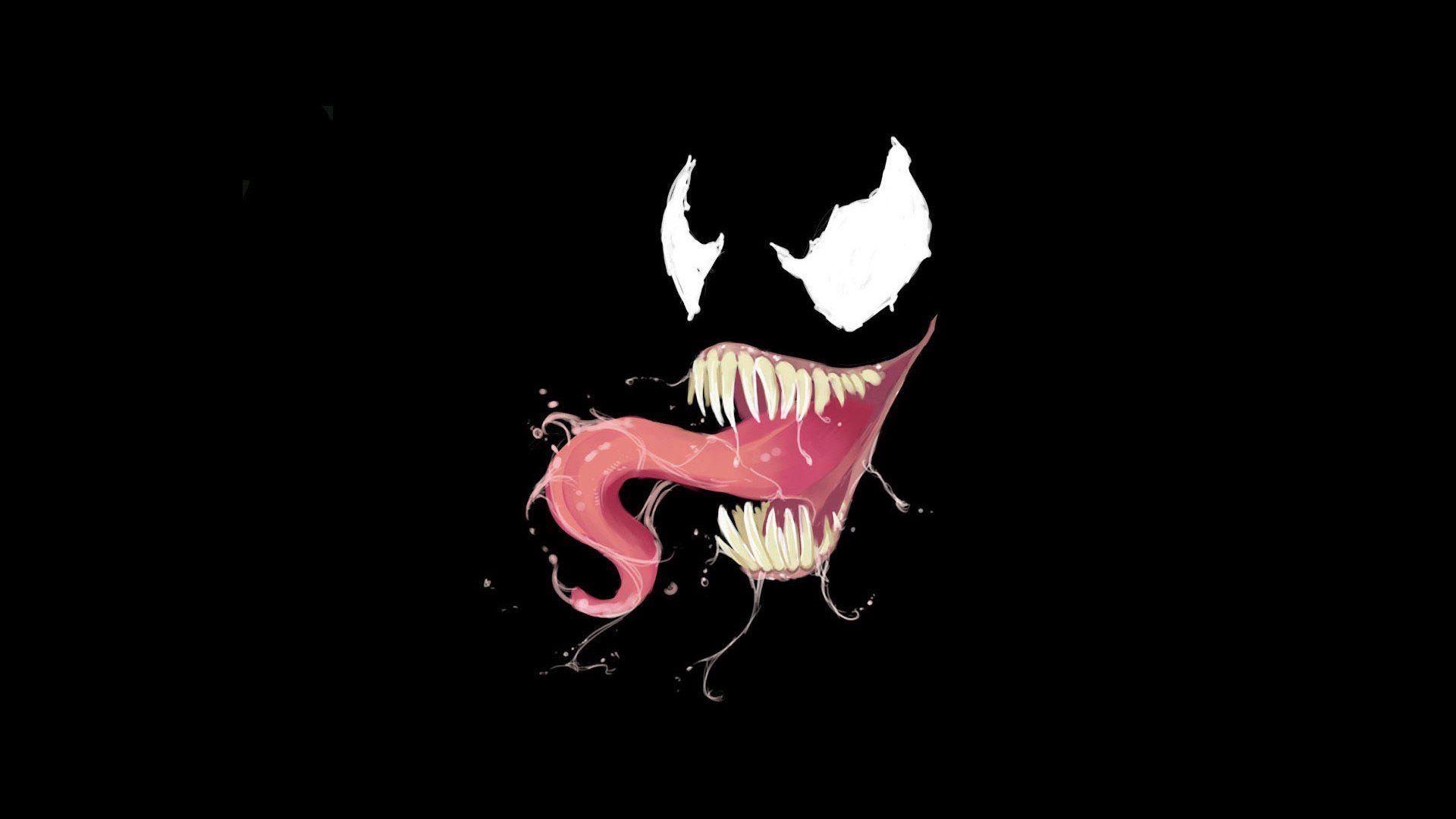 1920x1080 Venom, Marvel Comics, Villains, Black .