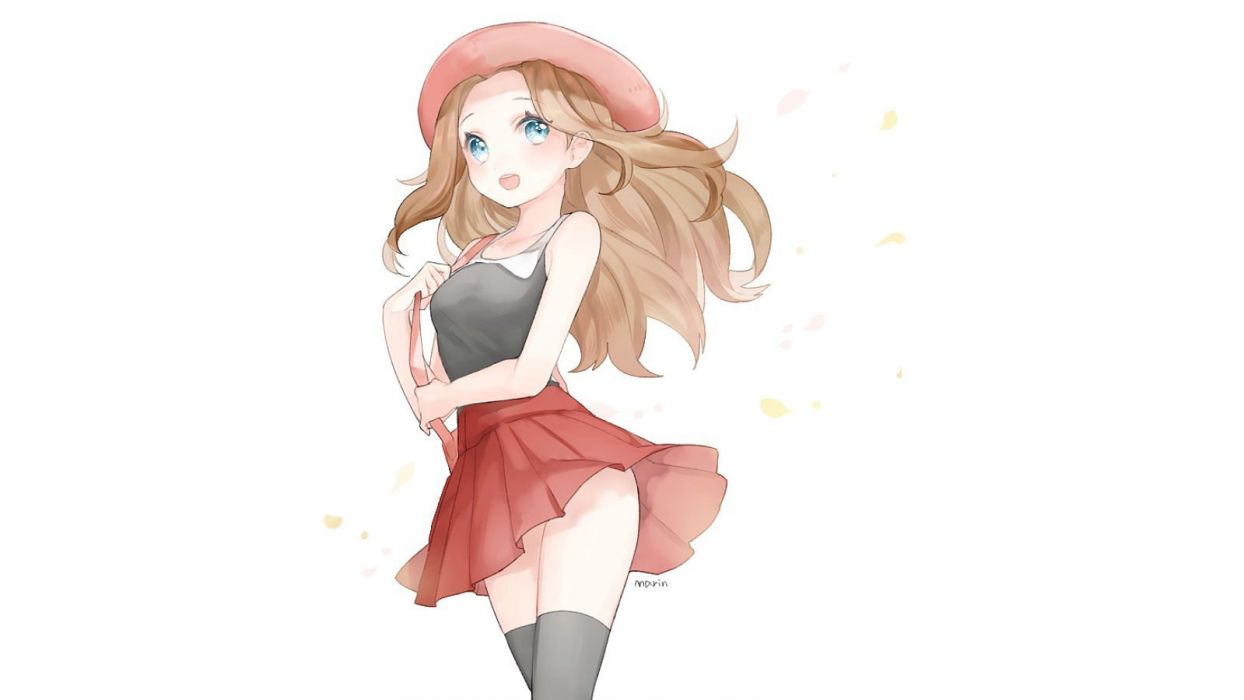 1244x700 Pokémon Serena Wallpaper