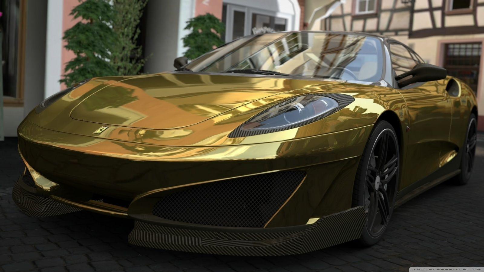 Gold Ferrari Wallpapers - Top Free Gold Ferrari ...