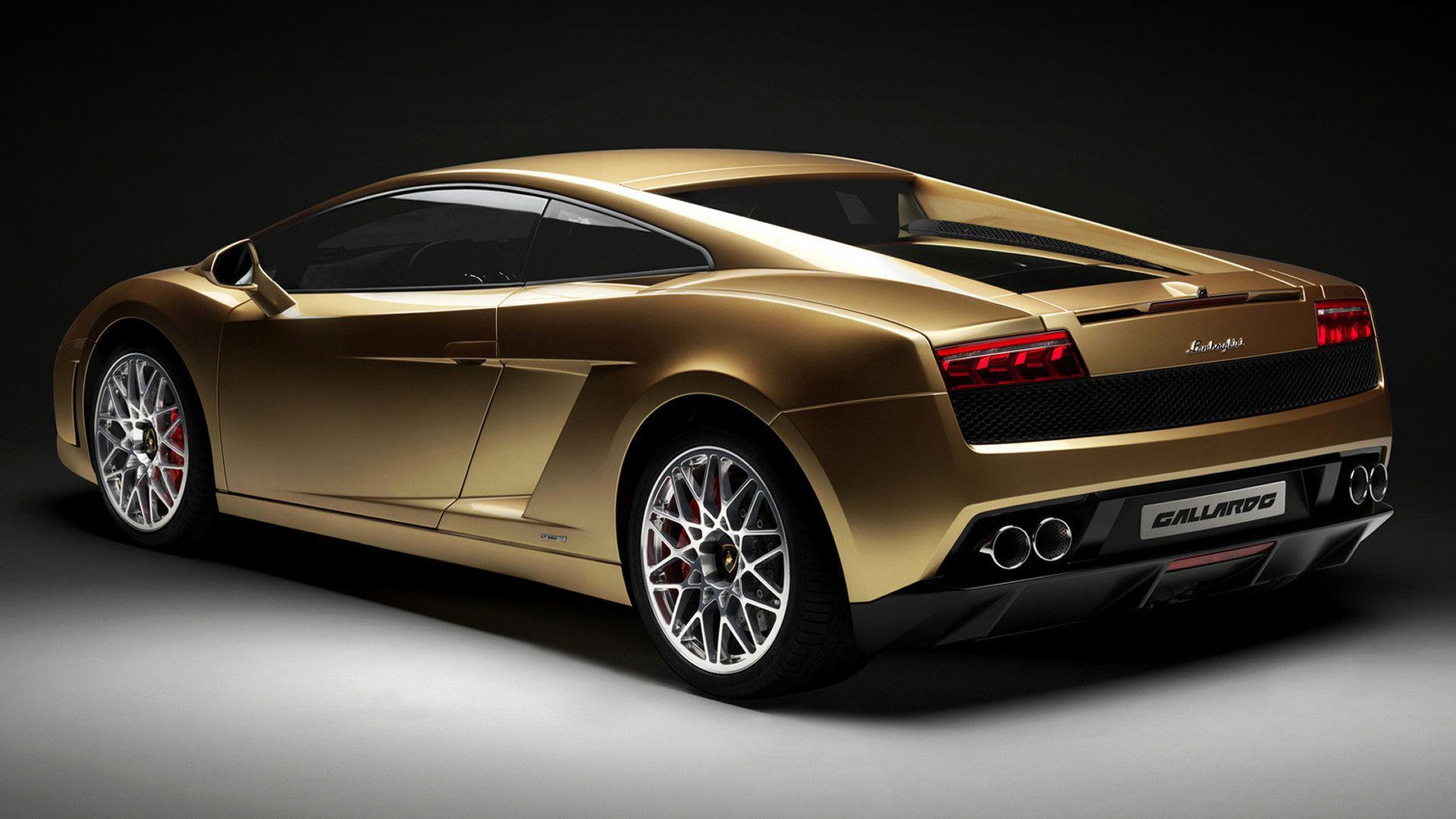 1920x1080 Gold Lamborghini hình nền
