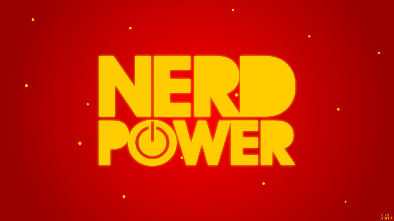 1366x768 Nerd Wallpaper