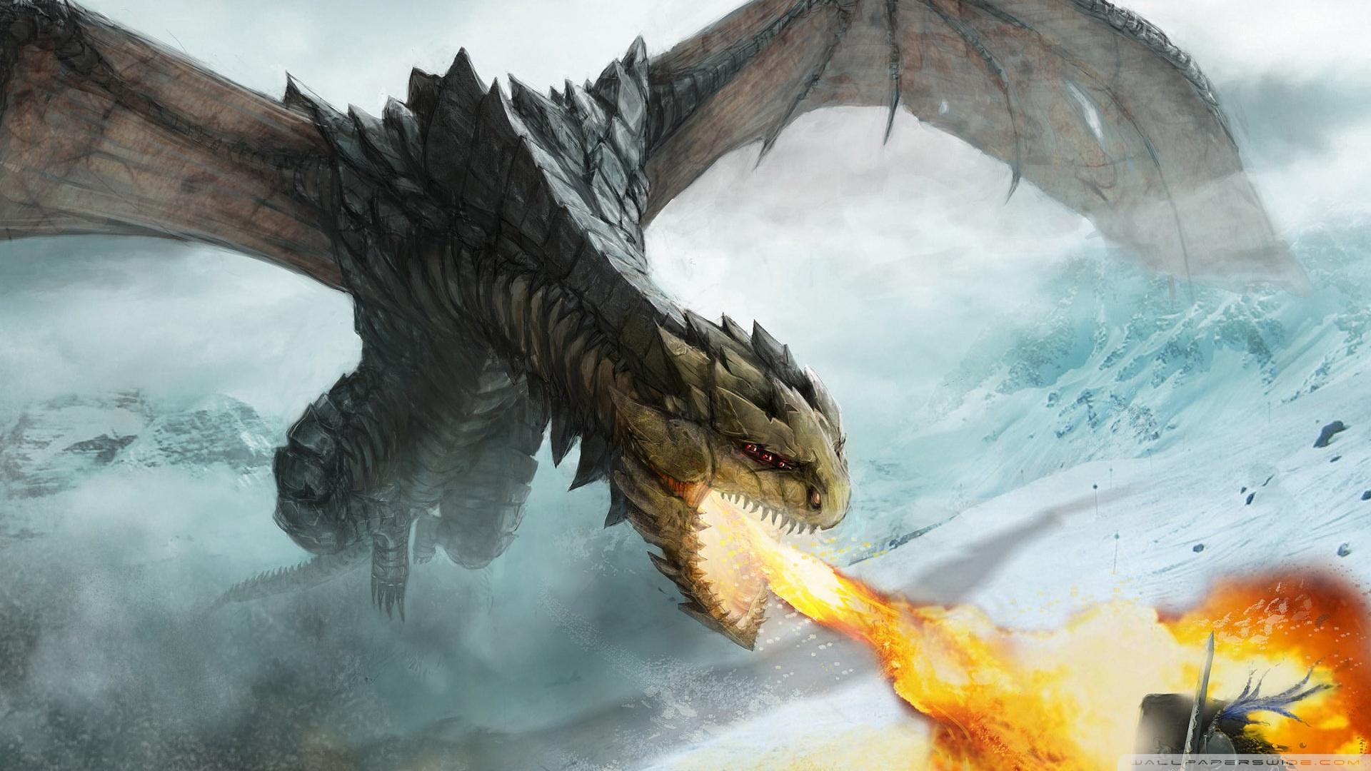 1920x1080 Dragon Desktop Wallpaper (1920x1080 px)