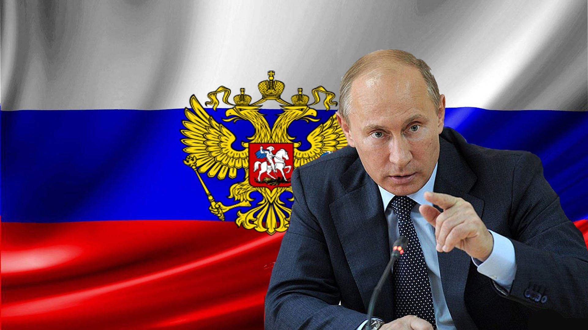 Download Vladimir Putin Pointing To His Left Wallpaper  Wallpaperscom