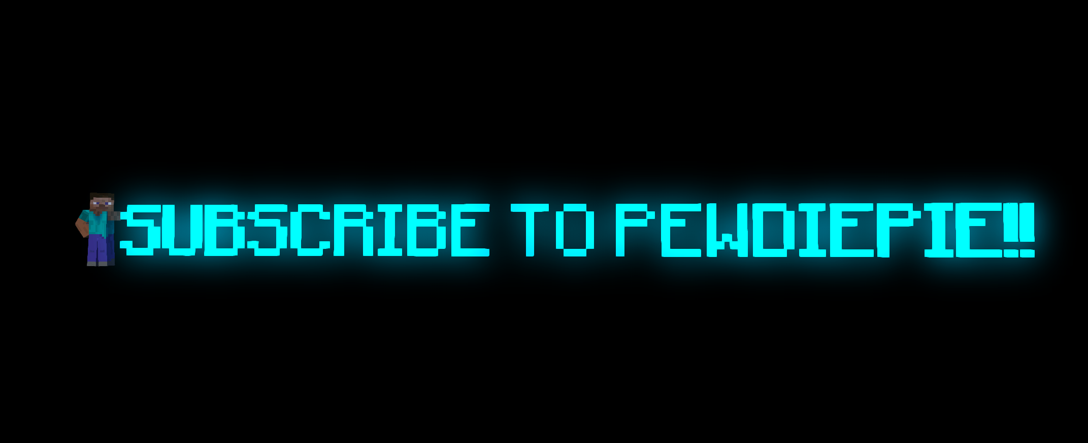 2143x874 SUBCRIBE TO PEWDIEPIE!!!!!!!! and art
