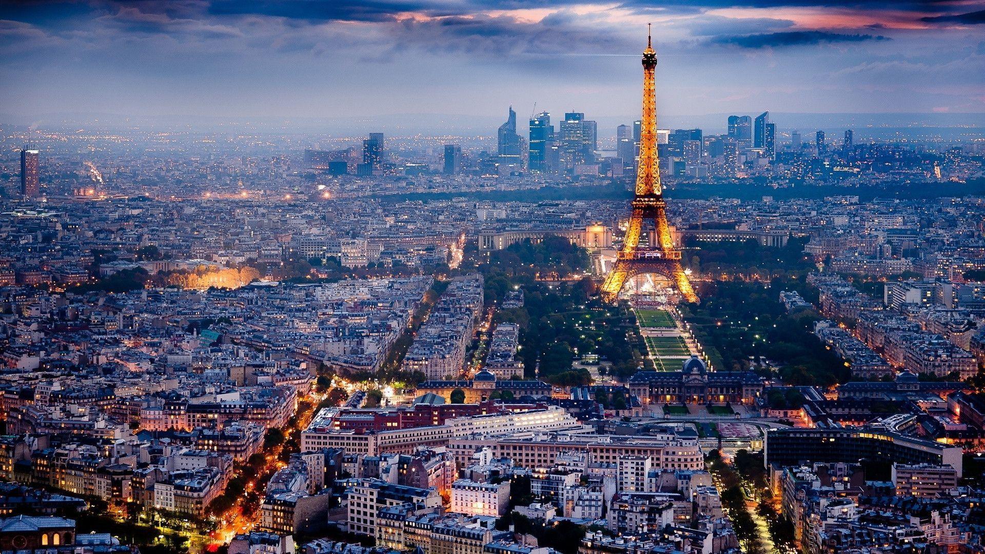 Paris Skyline Wallpapers - Bigbeamng Store