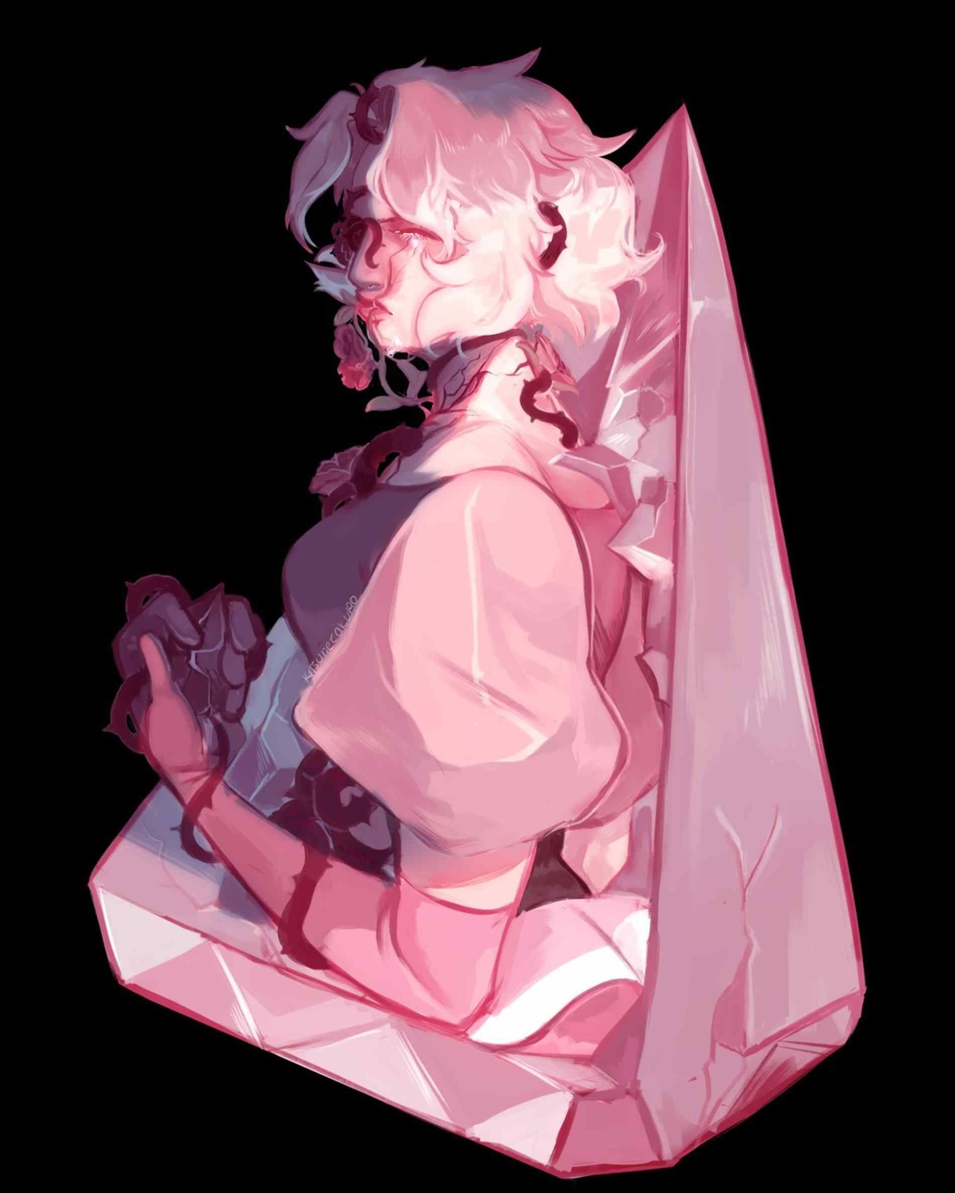 1900x2375 Rose Quartz Steven Universe Wallpaper