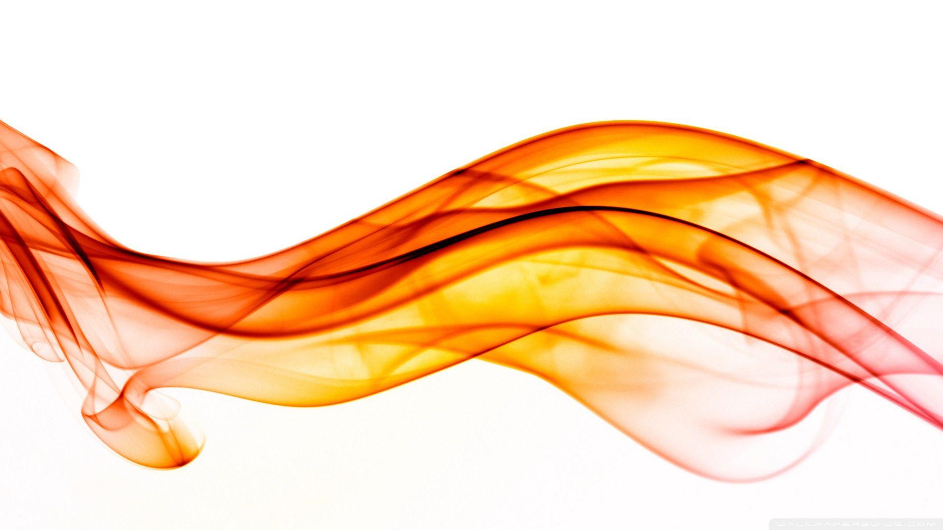 1920x1080 Orange Smoke Ultra HD Desktop Background Wallpaper for 4K
