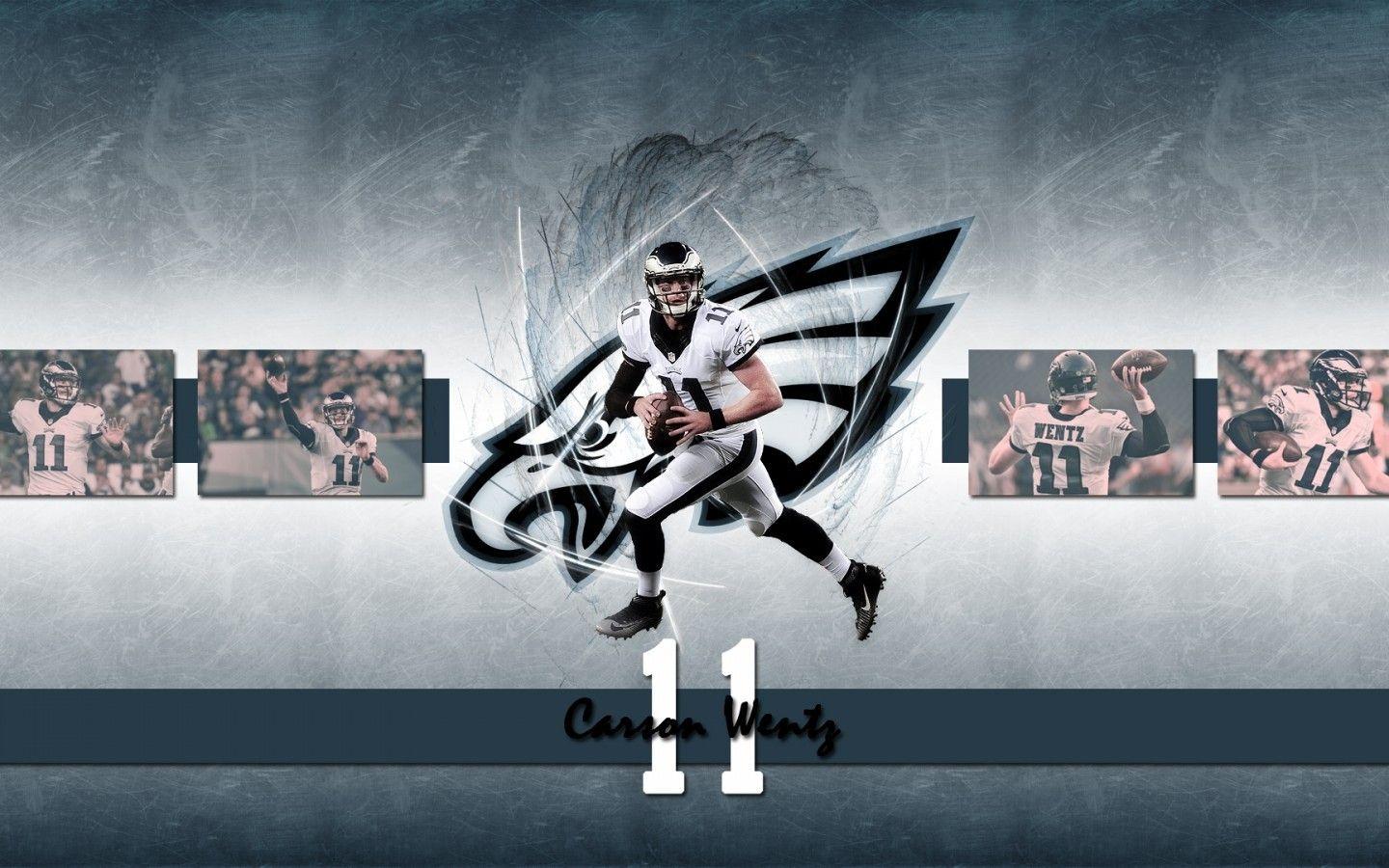 1440x900 Download 1440x900 Carson Wentz, American Football Wallpaper