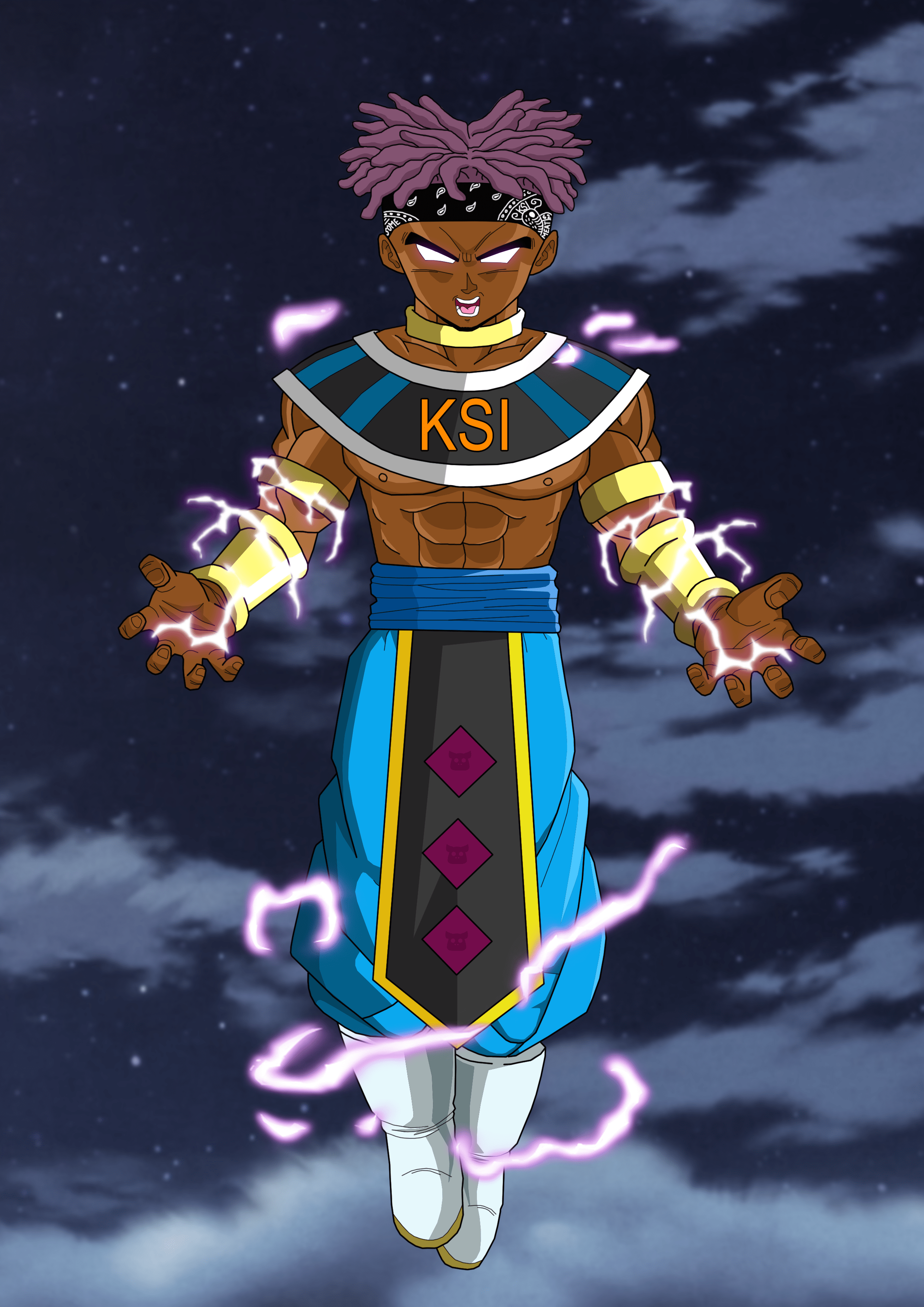 2480x3508 Ksi X Beerus Beerus Fan Art
