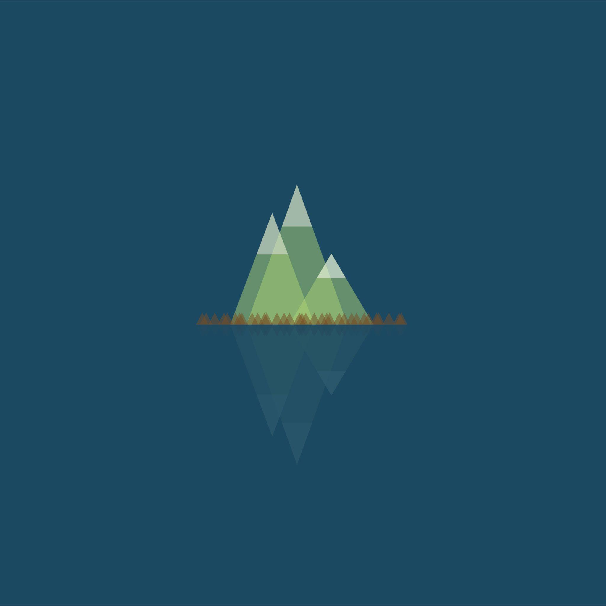 2048x2048 HD Geometric iPad Wallpaper