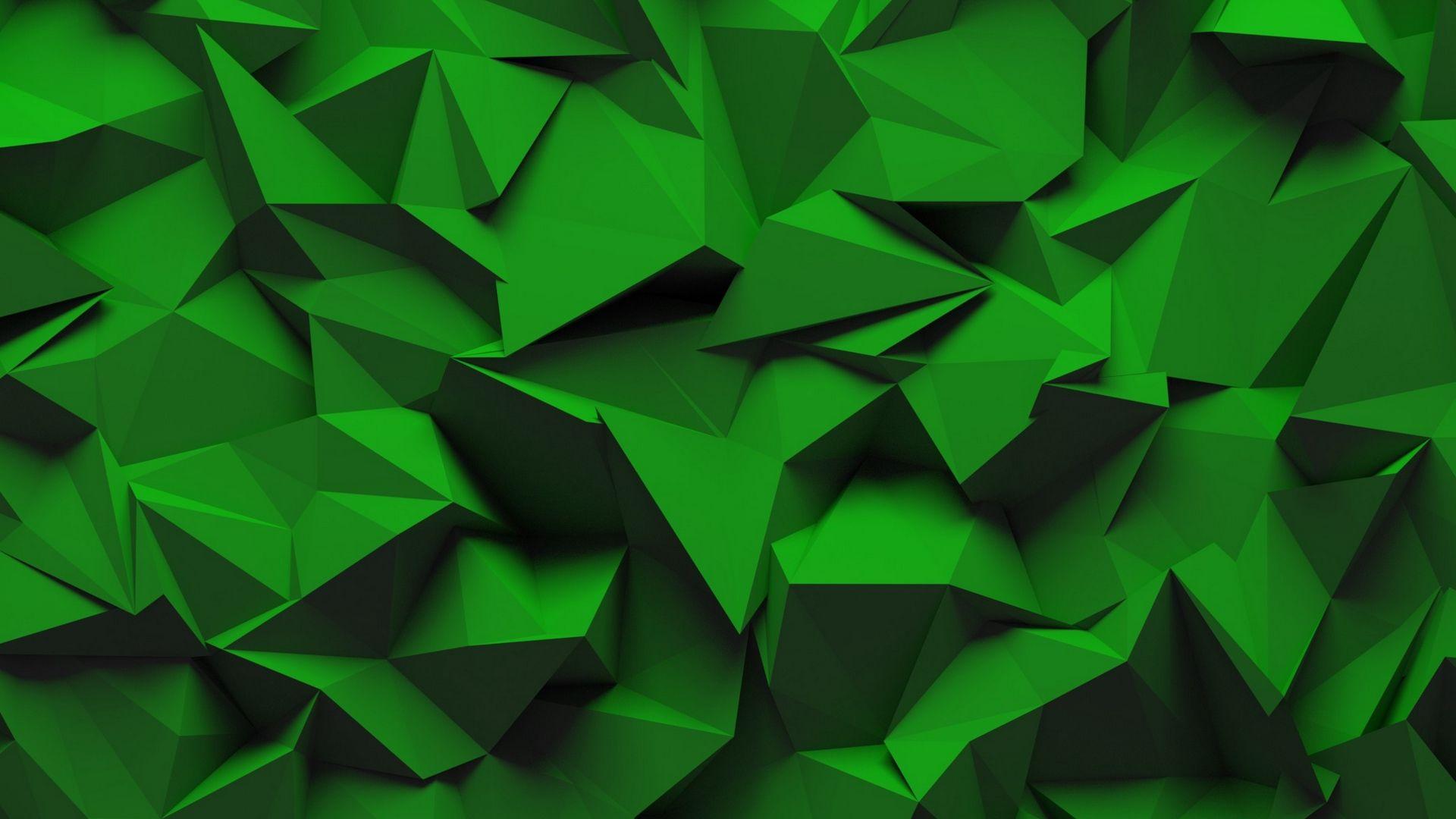 Green Geometric Wallpapers - Top Free ...