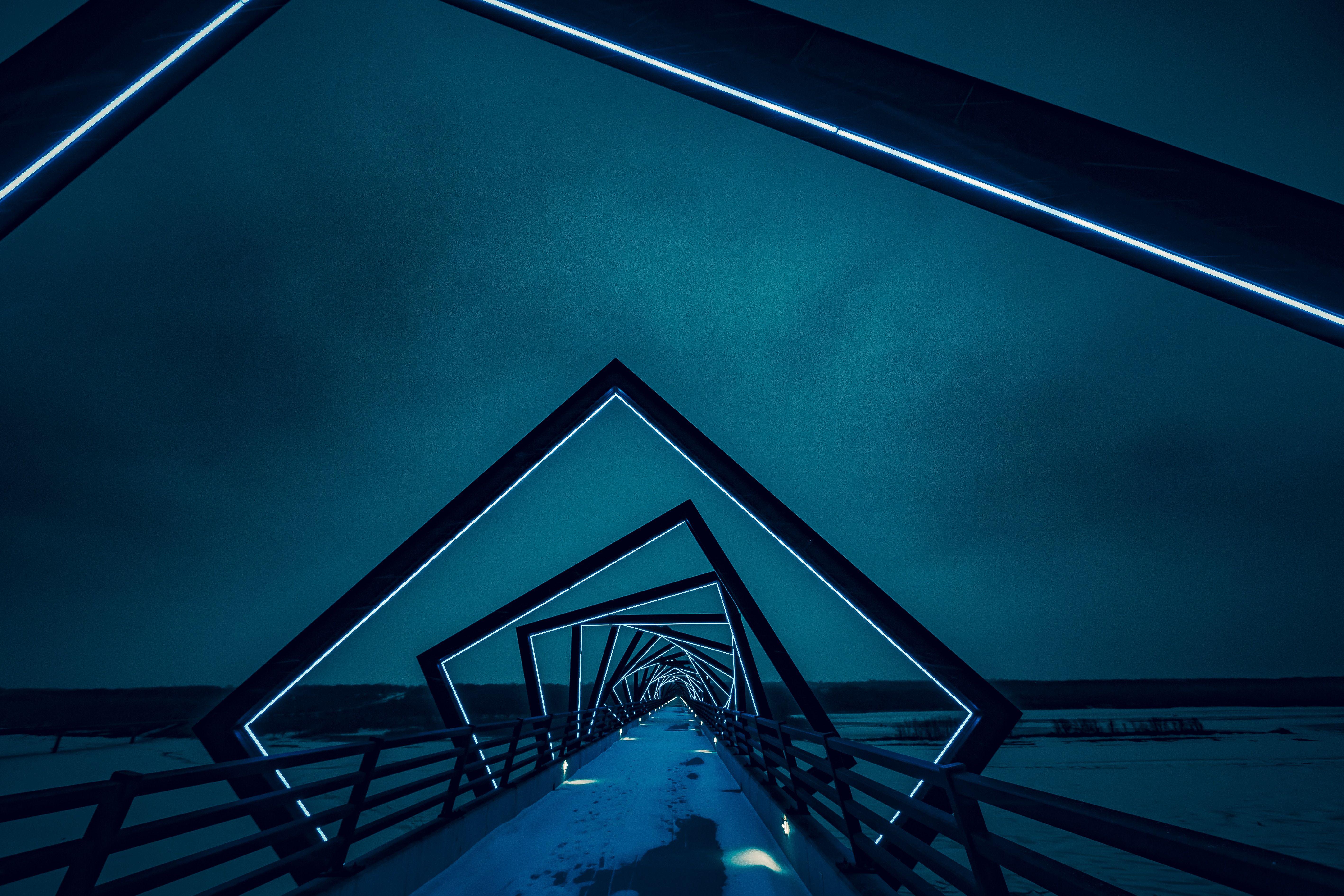 5672x3781 #Free picture, #night, #walkway, #lighting, #art