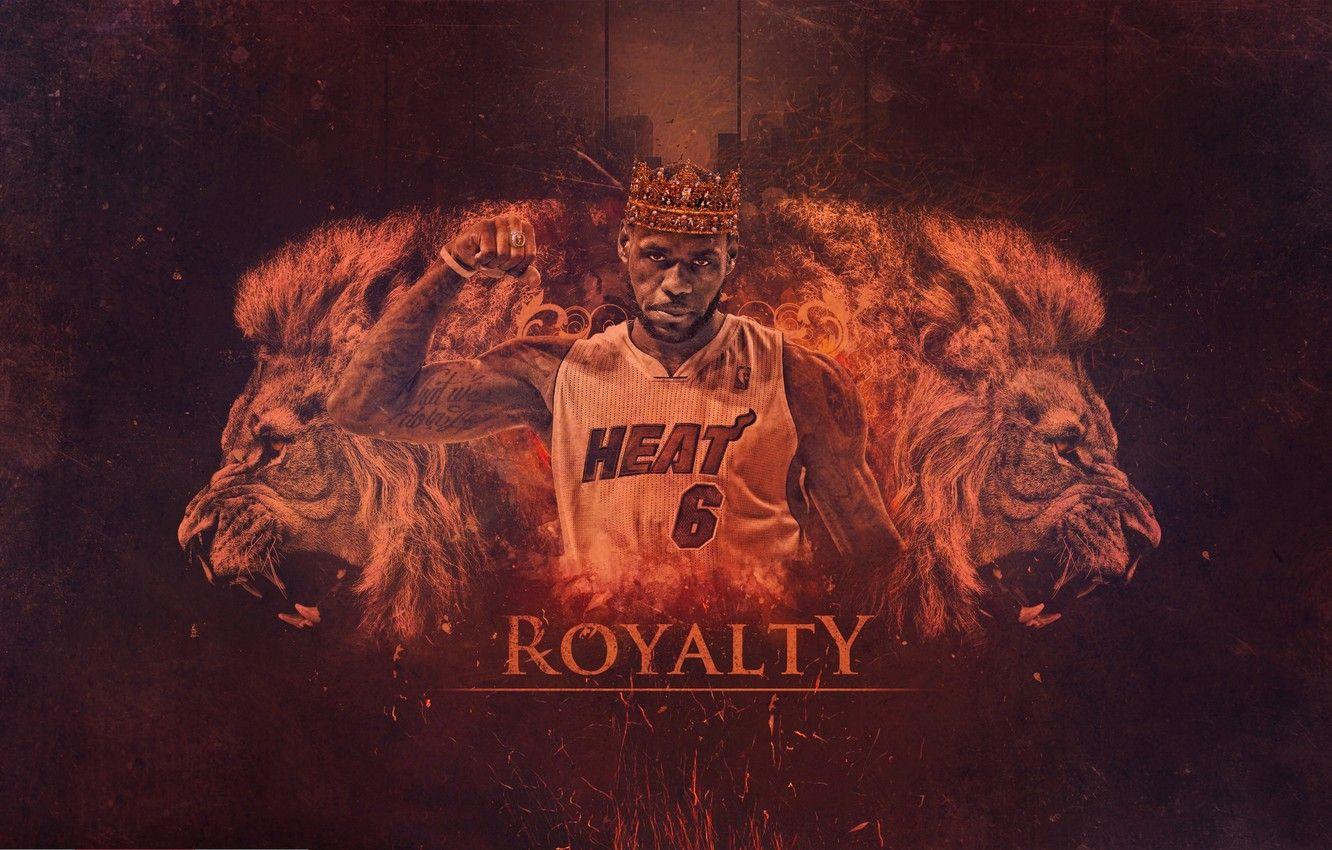 1332x850 Wallpaper Basketball, Lions, NBA, LeBron James, Miami Heat, Player, LeBron image for desktop, section спорт