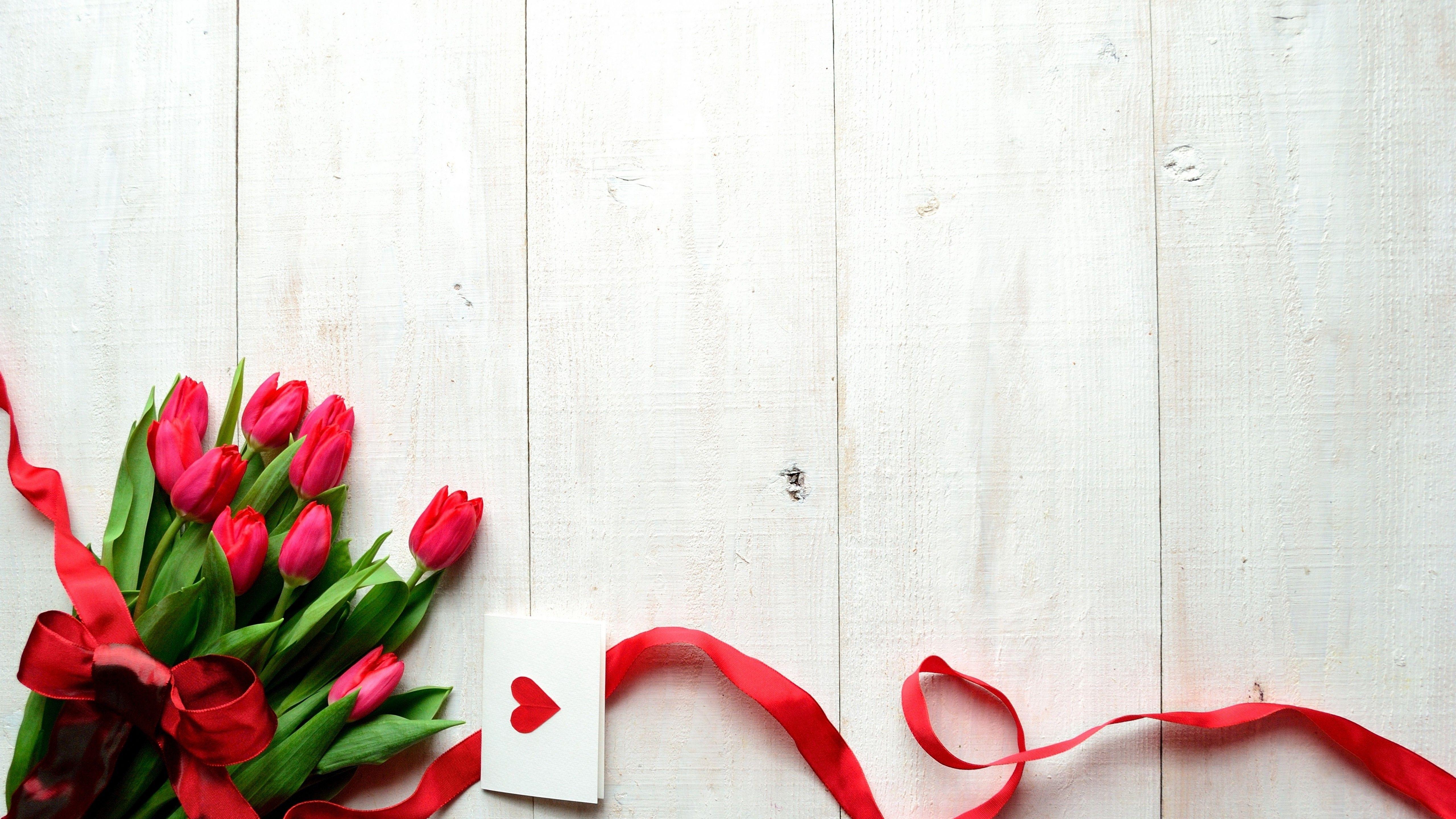 5120x2880 Wallpaper Valentine's Day, 5k, 4k wallpaper, 8k, flowers