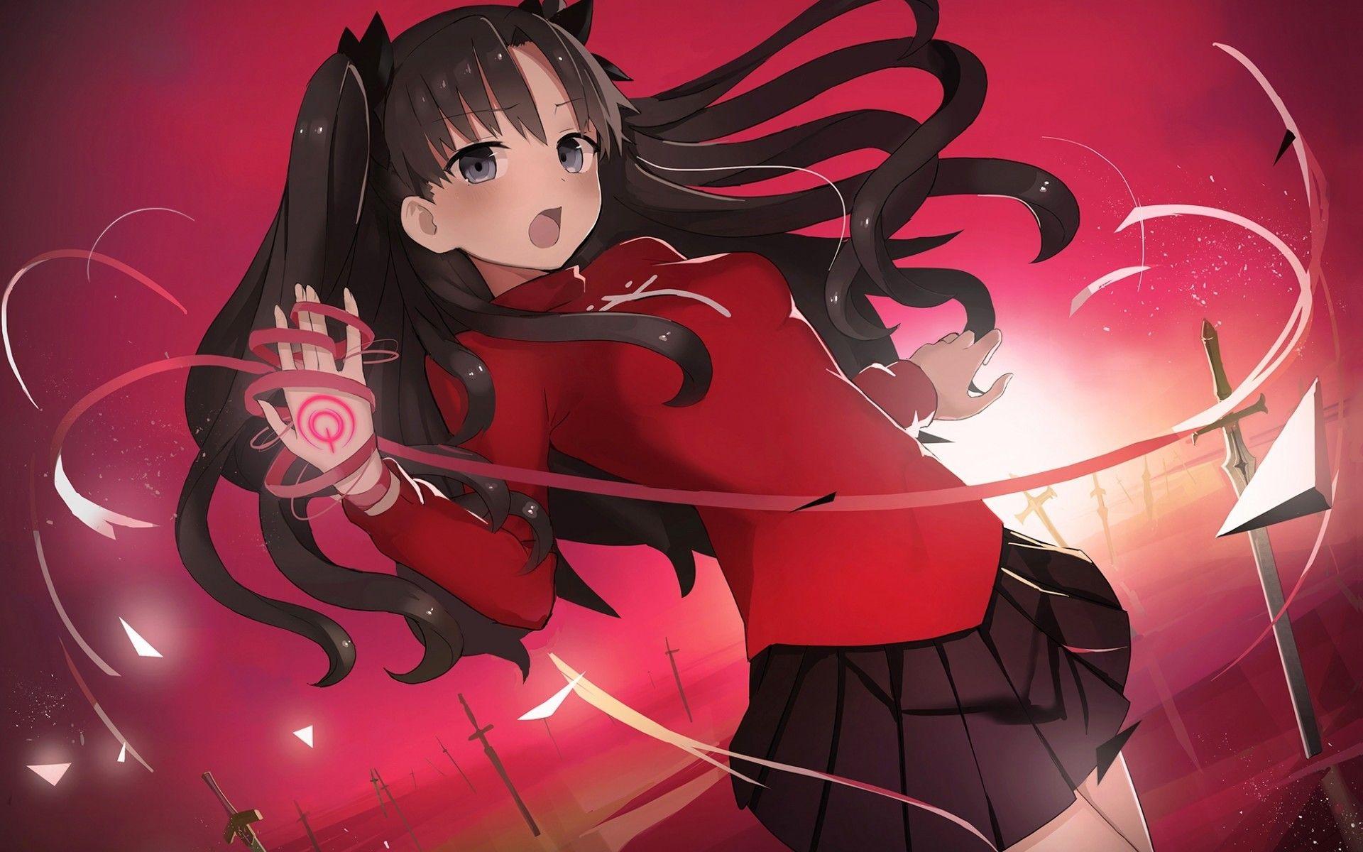 1920x1200 Download 1920x1200 Rin Tohsaka, Fate Stay Night: Unlimited