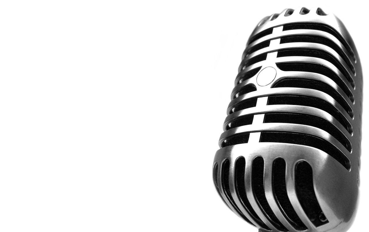 1280x804 Silver mic wallpaper. Silver mic