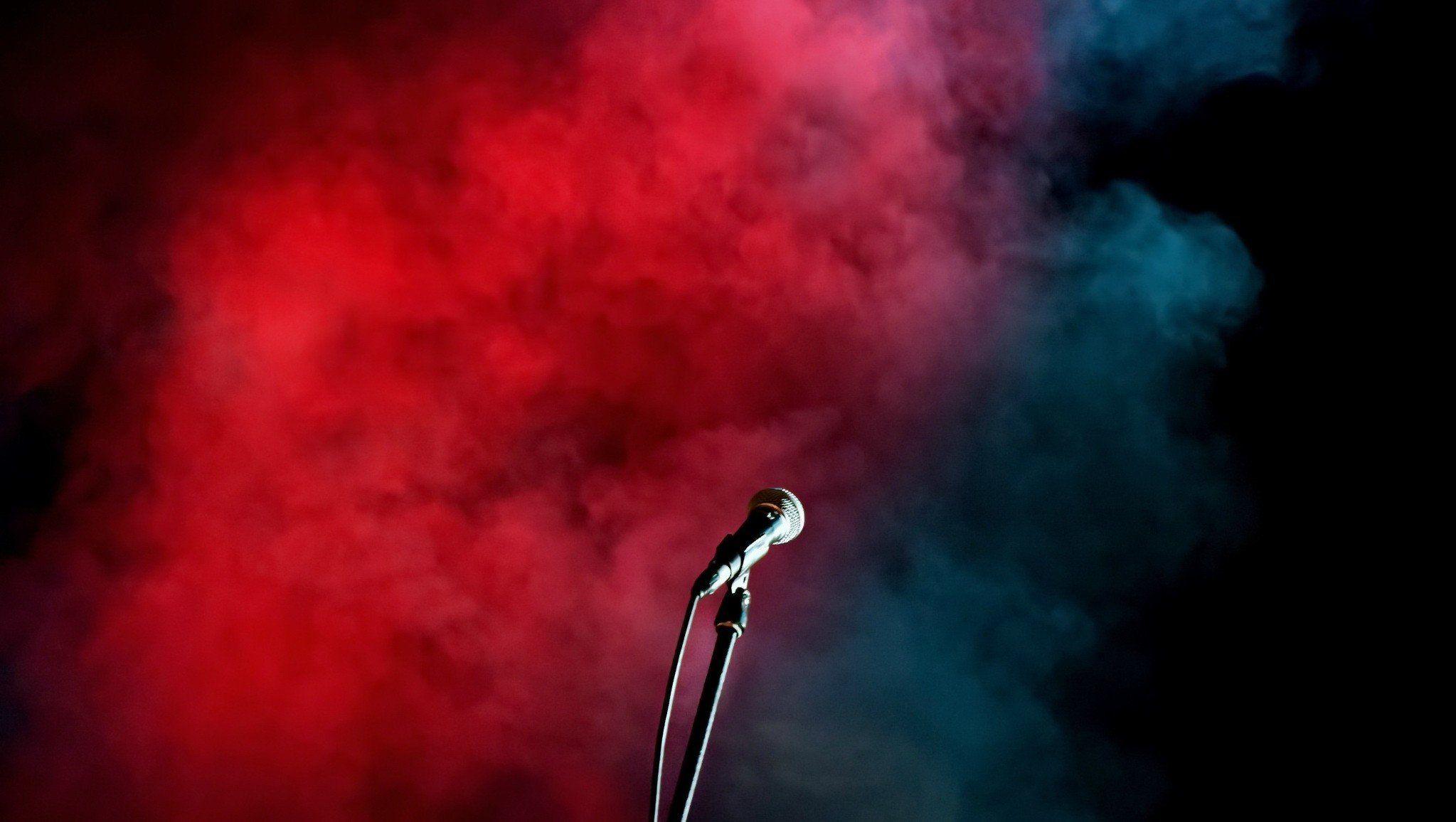 2047x1156 smoke, Microphone Wallpaper HD / Desktop and Mobile Background