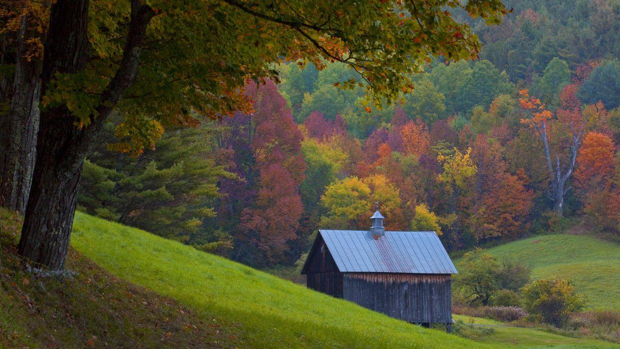 Vermont's stunning Vermont fall desktop backgrounds In vivid colors