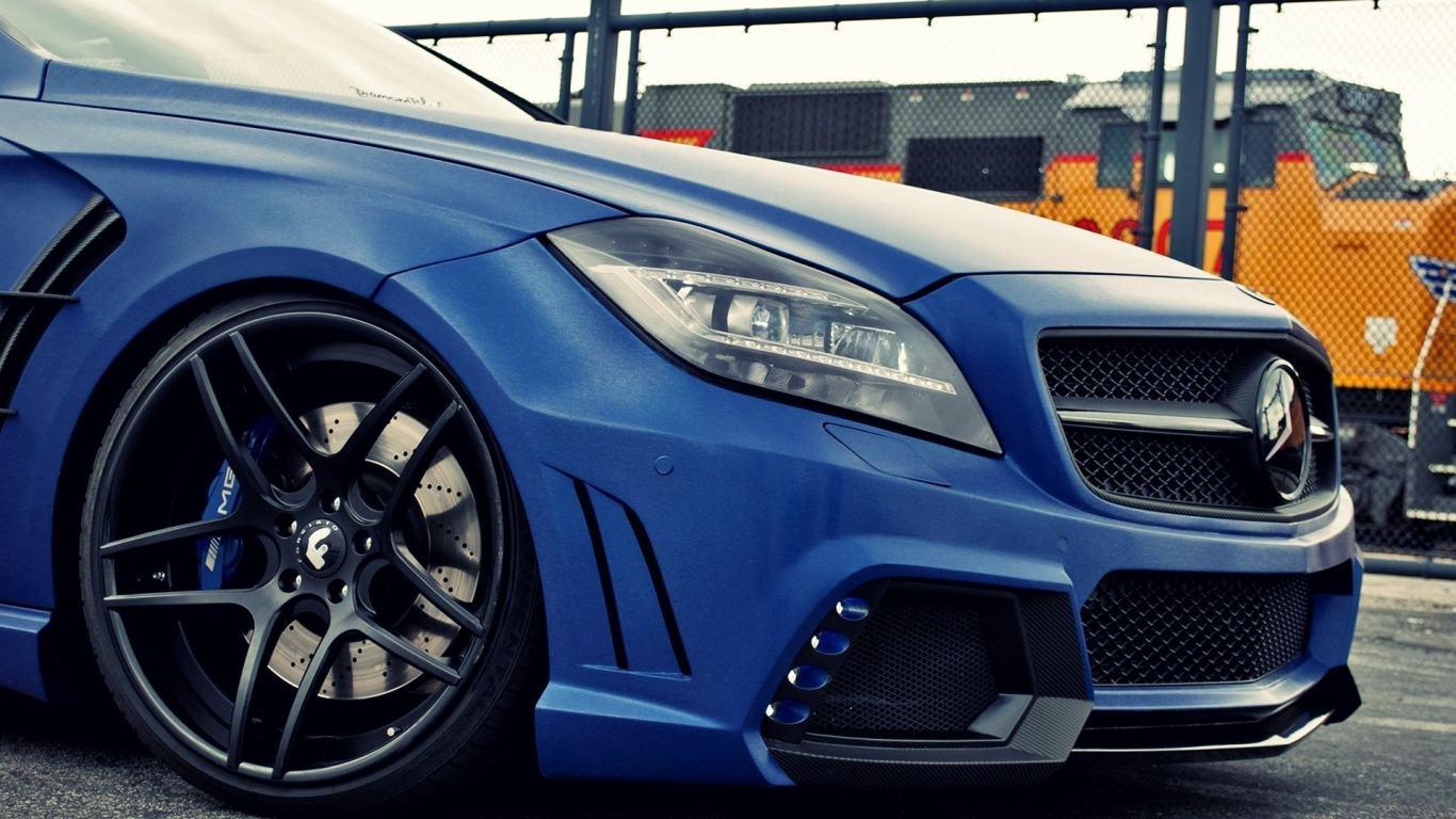 1366x768 Mercedes AMG CLS 63 AMG Coupe Desktop Wallpaper