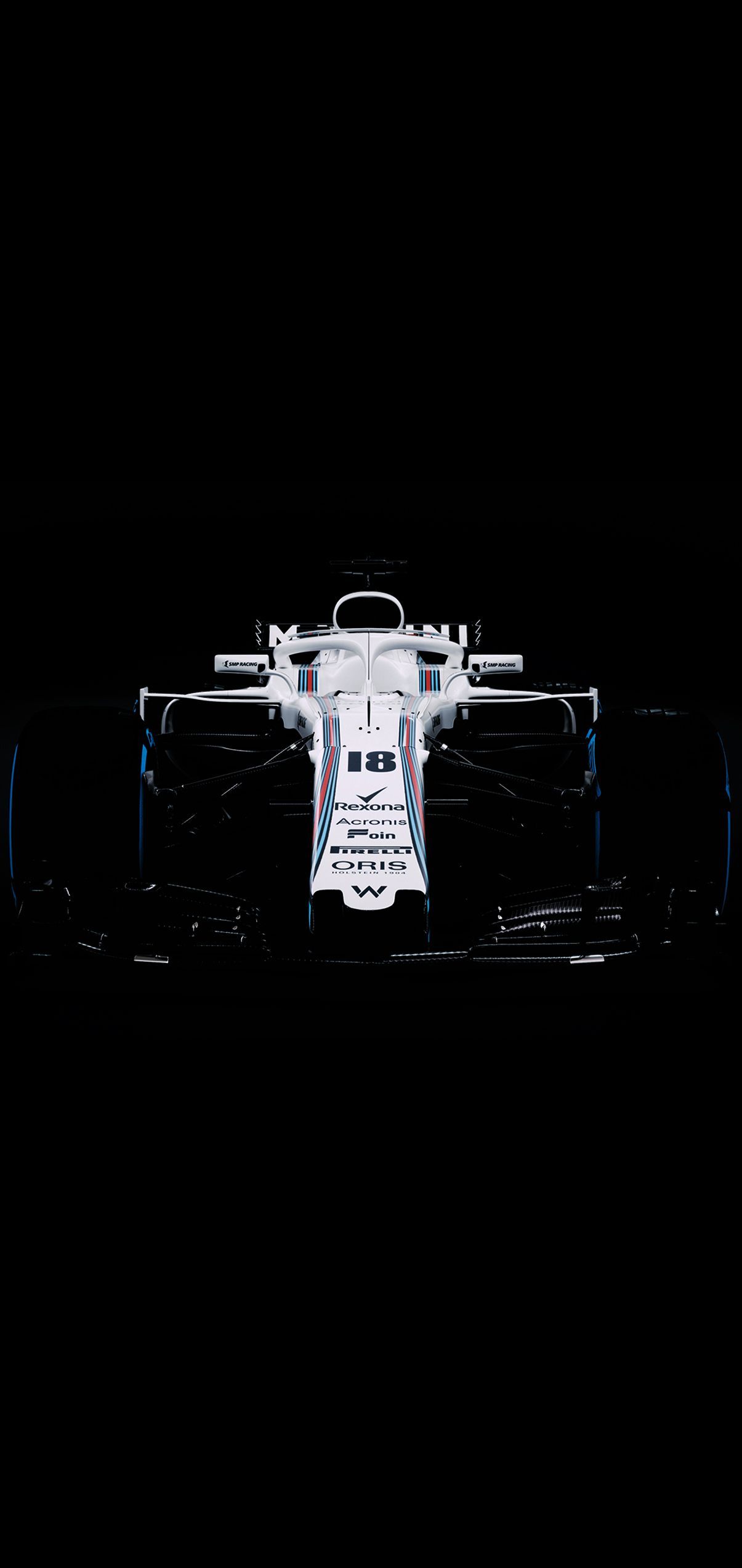 1205x2545 OLED AMOLED PHONE WALLPAPER F1 CAR HD 4K